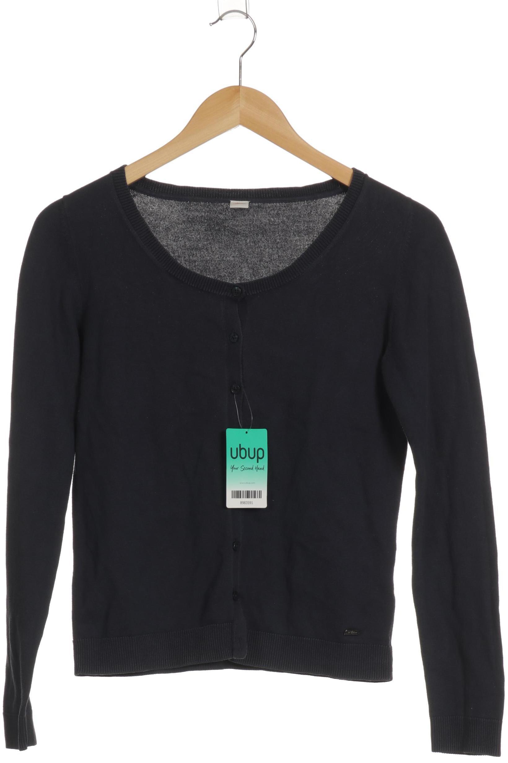 

s.Oliver Damen Strickjacke, blau, Gr. 36