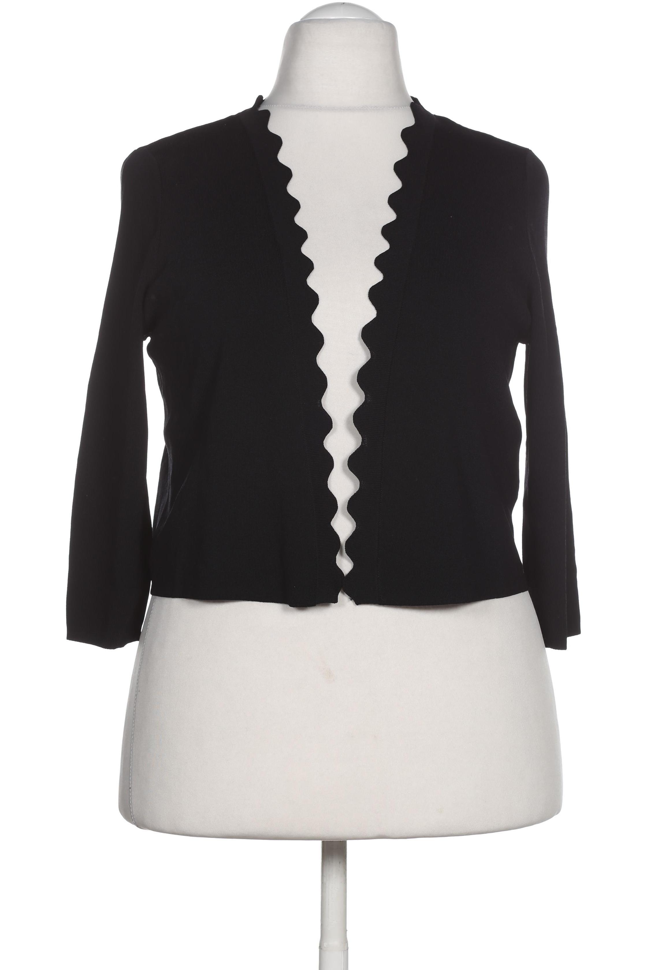 

s.Oliver Damen Strickjacke, schwarz, Gr. 44