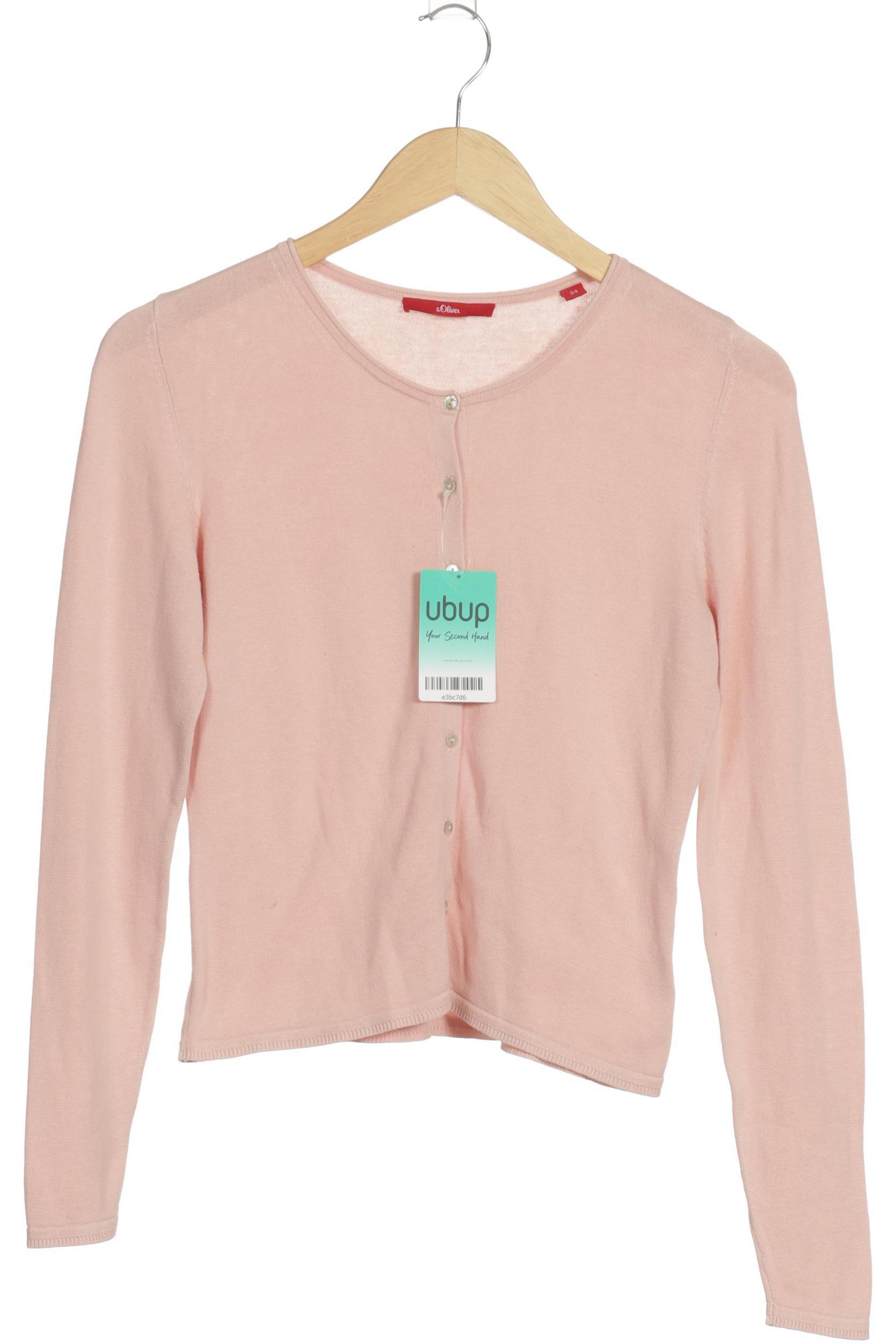 

s.Oliver Damen Strickjacke, pink, Gr. 34