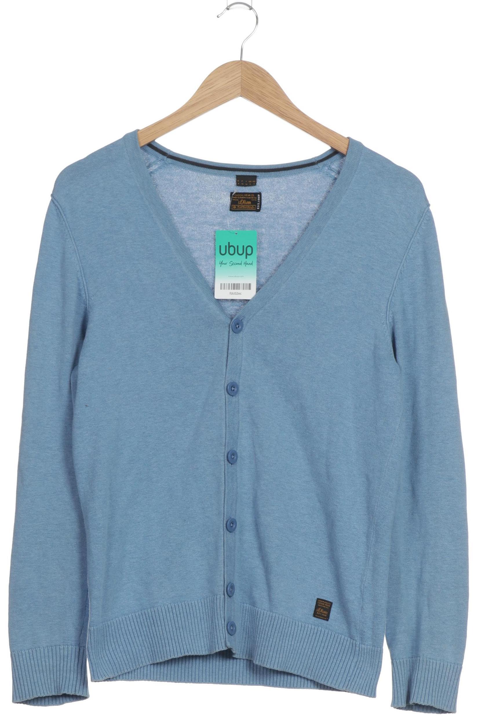 

s.Oliver Damen Strickjacke, blau, Gr.