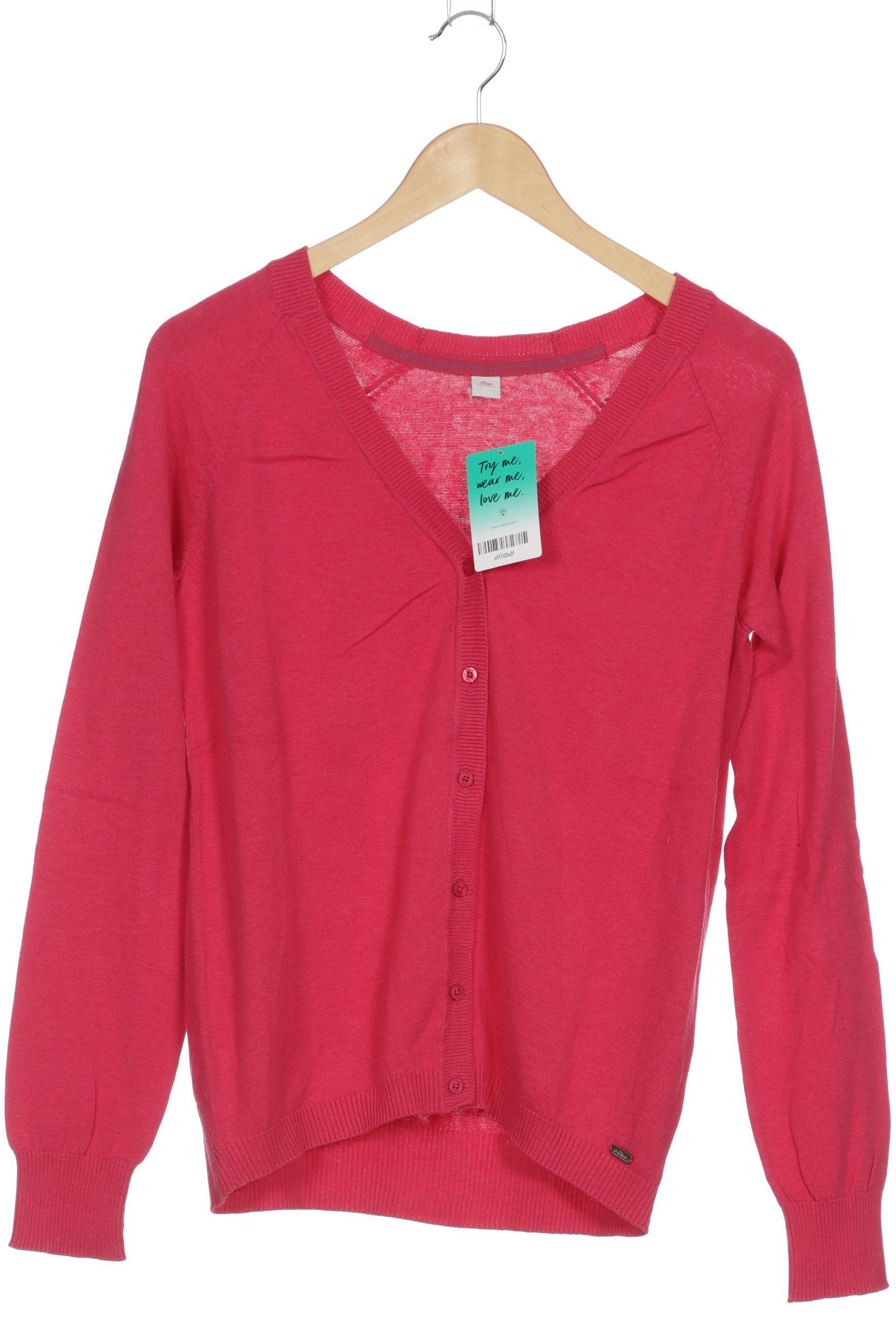 

s.Oliver Damen Strickjacke, pink, Gr. 42