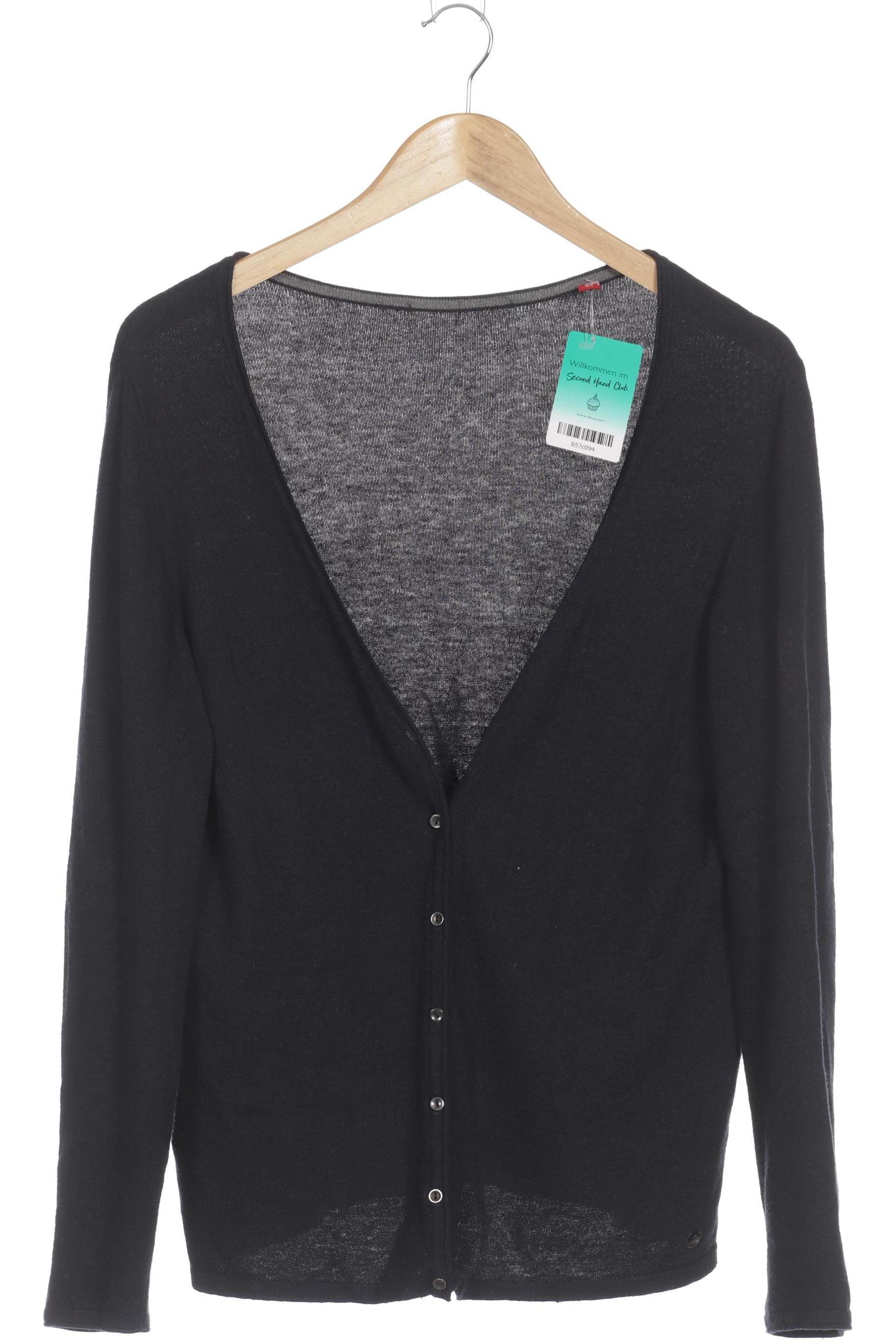 

s.Oliver Damen Strickjacke, blau, Gr. 40