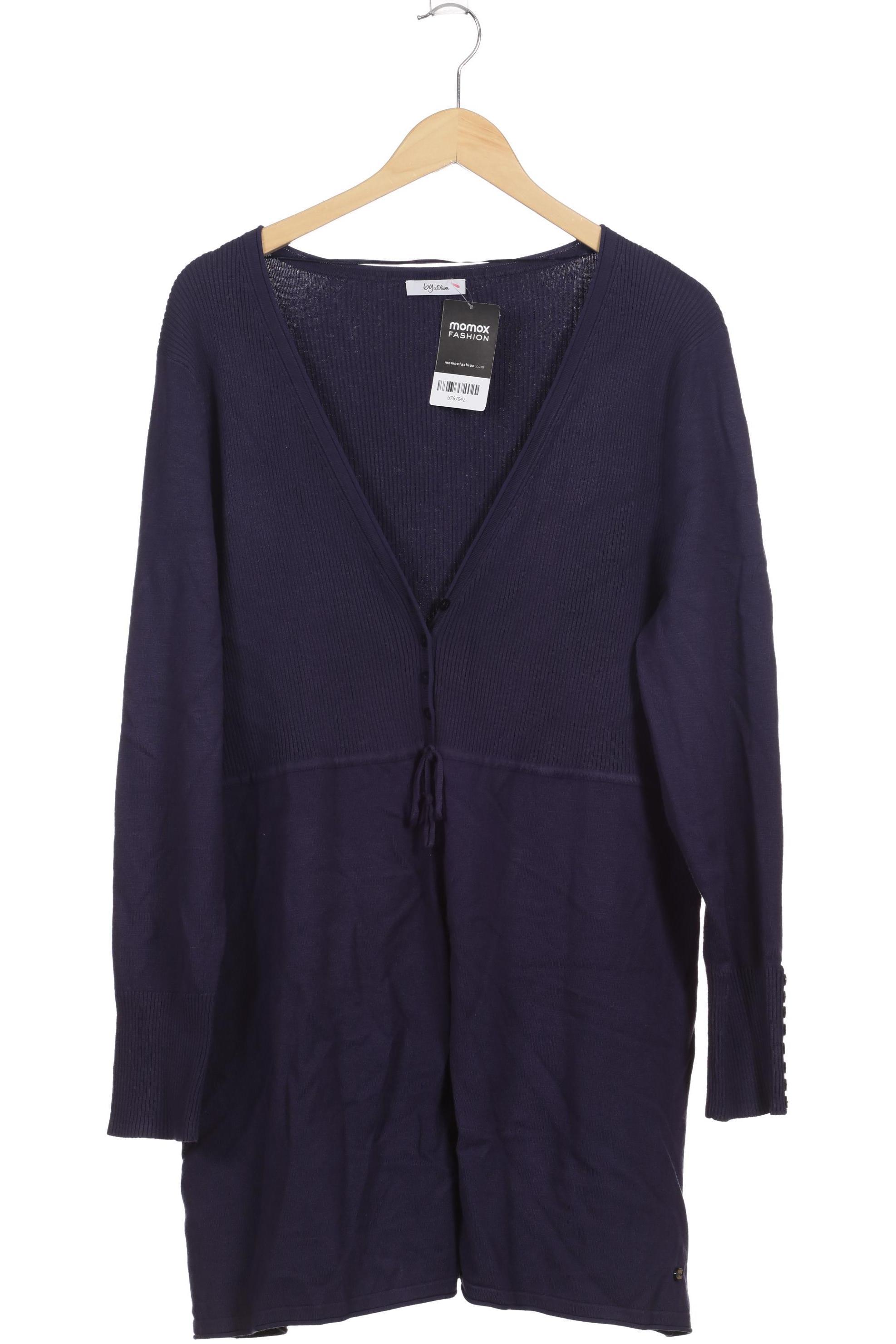 

s.Oliver Damen Strickjacke, blau, Gr. 50