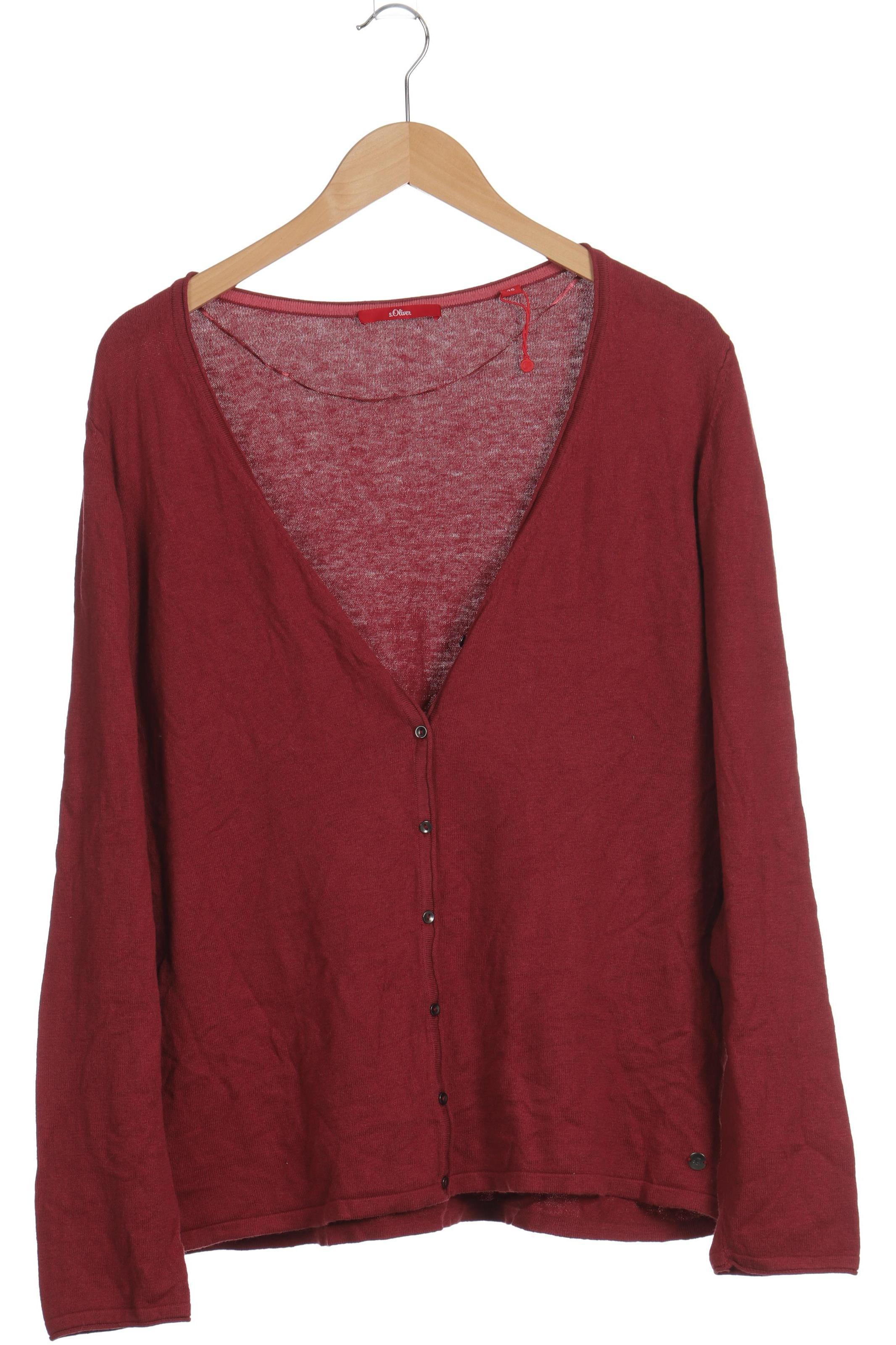 

s.Oliver Damen Strickjacke, rot, Gr. 46
