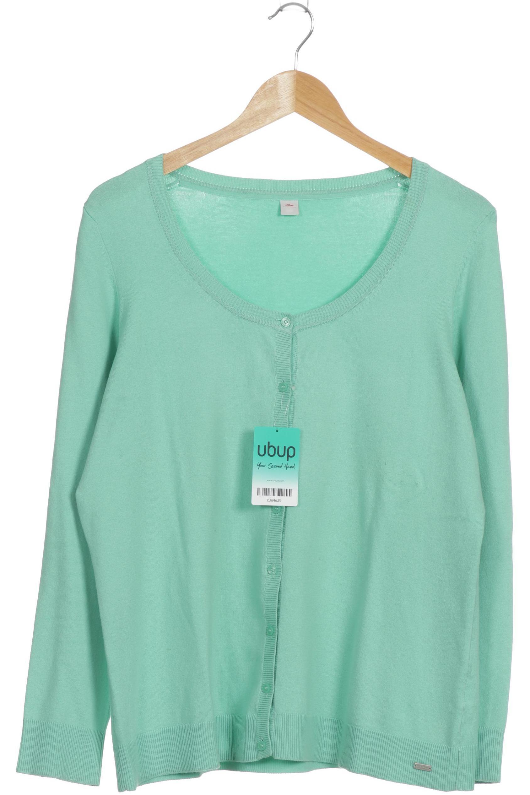 

s.Oliver Damen Strickjacke, grün, Gr. 44