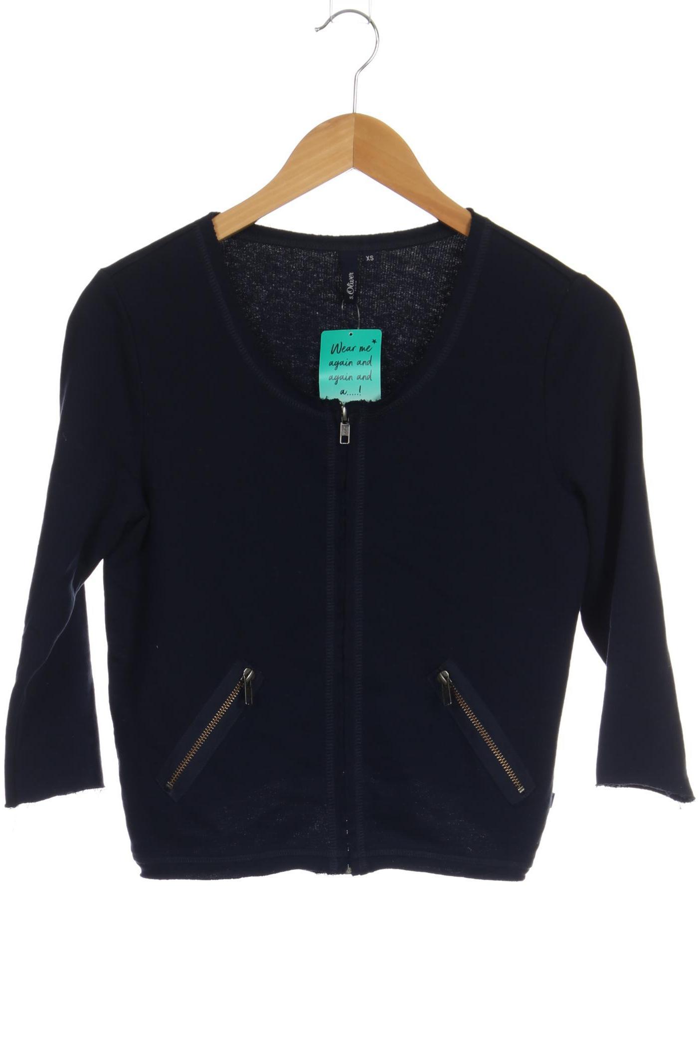 

s.Oliver Damen Strickjacke, blau, Gr.