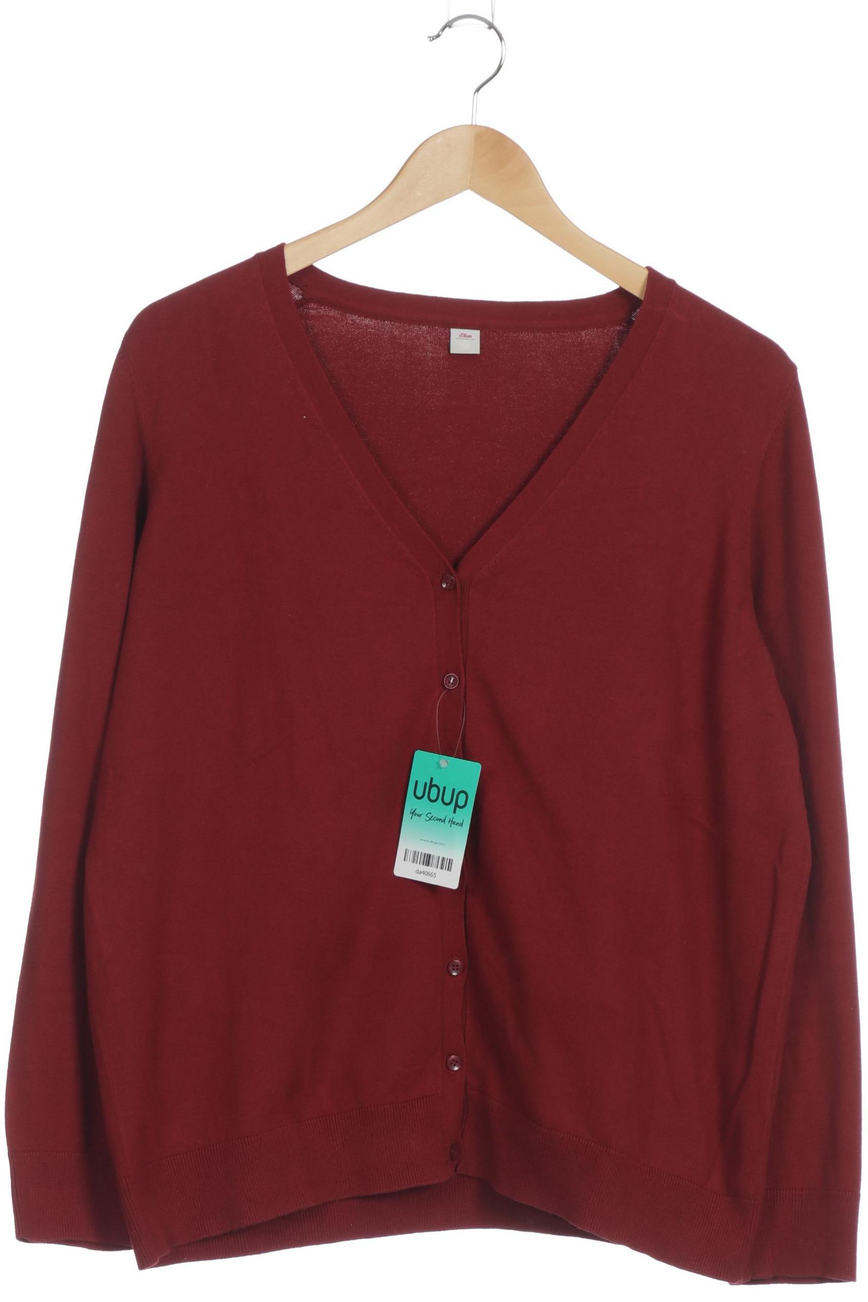 

s.Oliver Damen Strickjacke, rot, Gr. 46