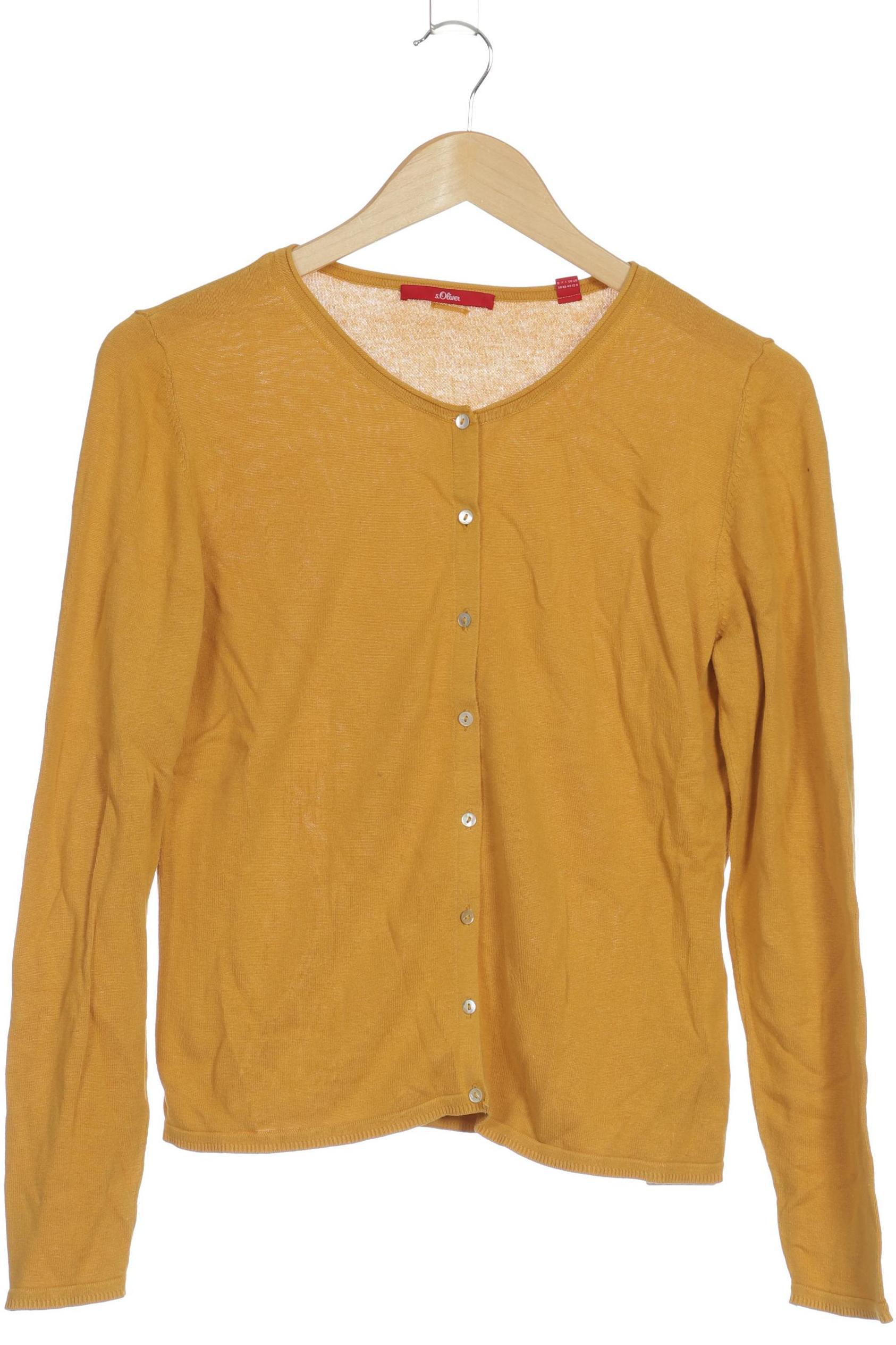 

s.Oliver Damen Strickjacke, orange, Gr. 38