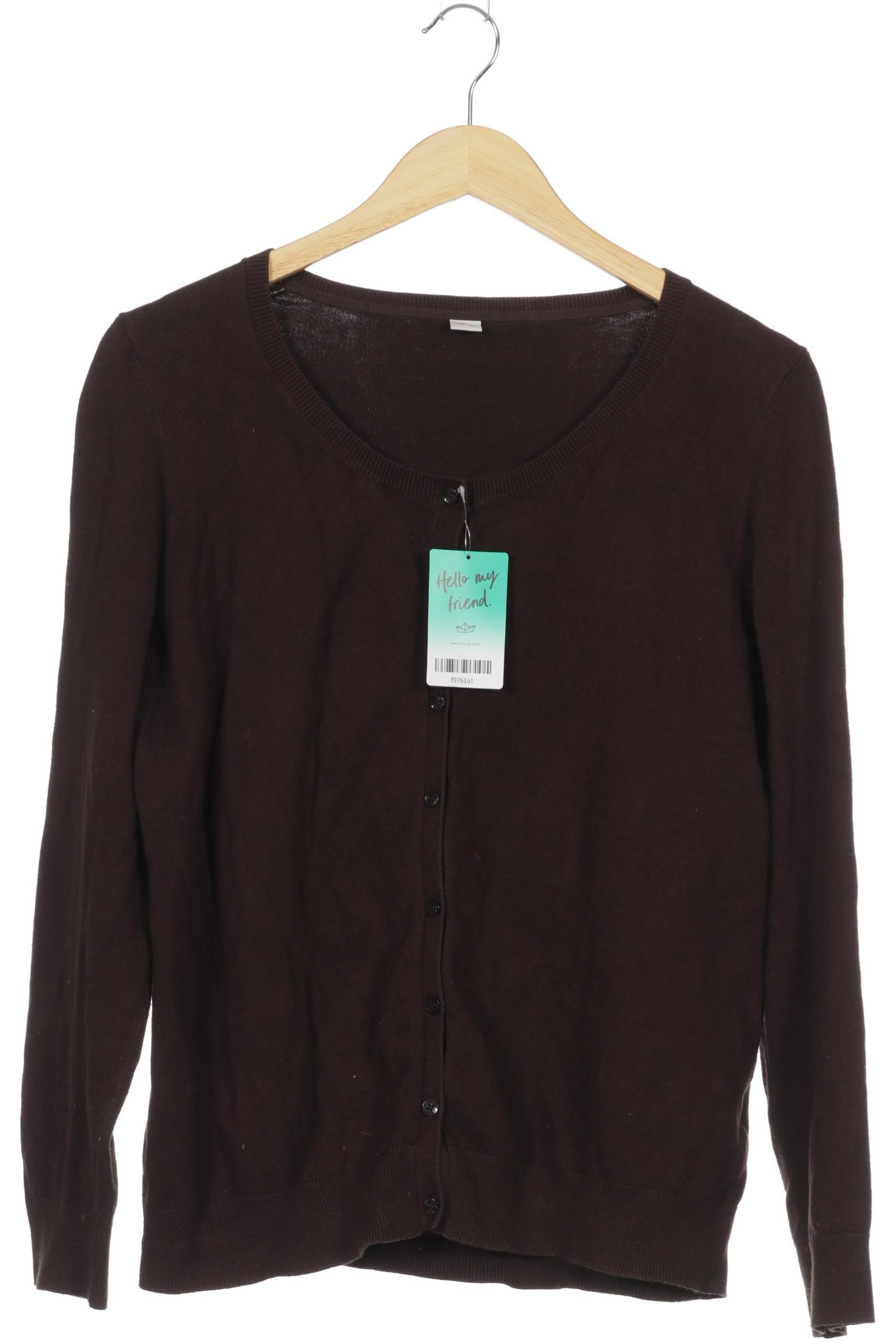 

s.Oliver Damen Strickjacke, braun, Gr. 46