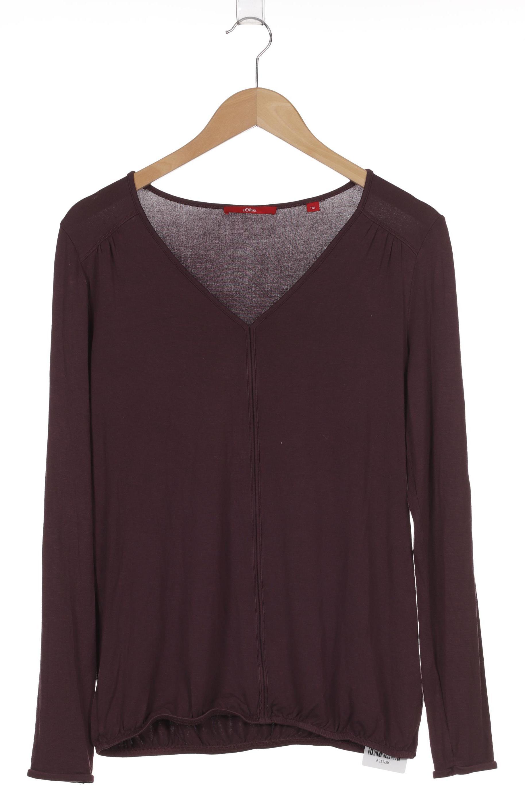 

s.Oliver Damen Langarmshirt, rot, Gr. 38