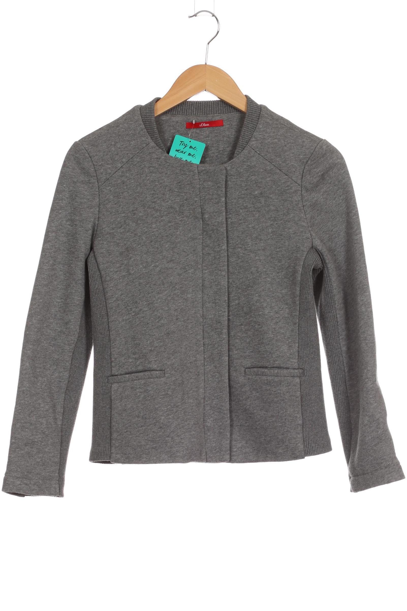 

s.Oliver Damen Strickjacke, grau, Gr.