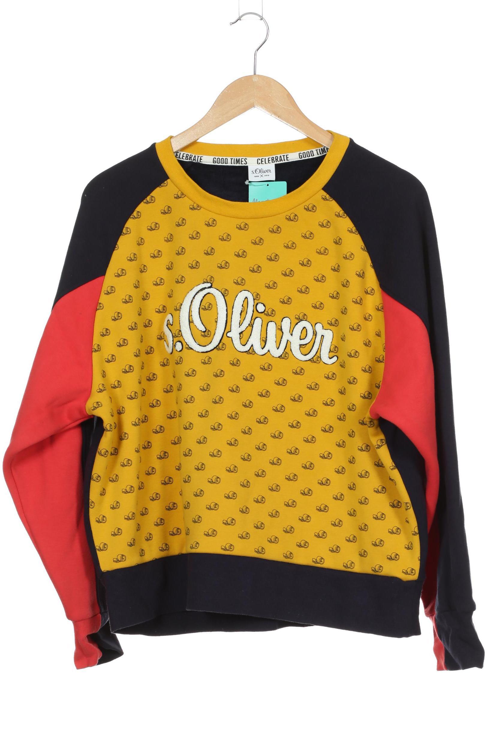 

s.Oliver Damen Sweatshirt, gelb, Gr.