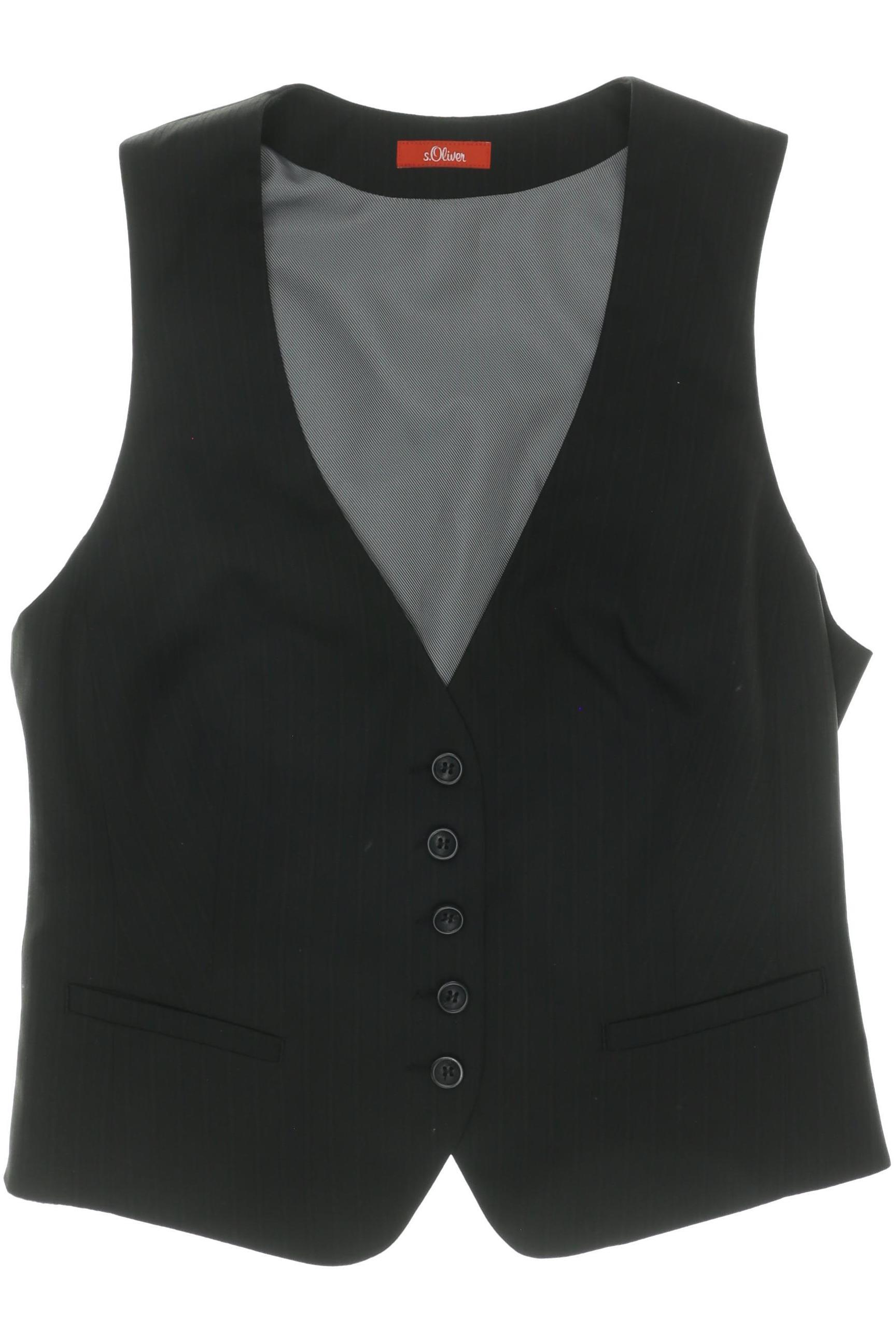 

s.Oliver Damen Weste, braun, Gr. 38