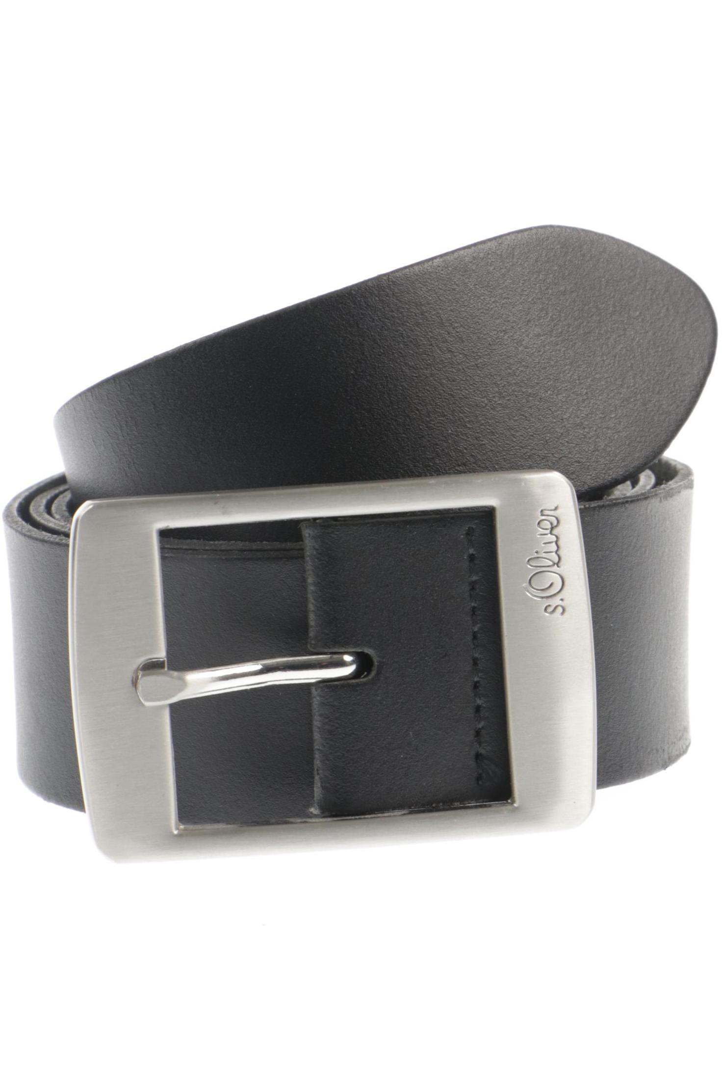 Thumbnail - s.Oliver Herren Gürtel, schwarz, Gr.