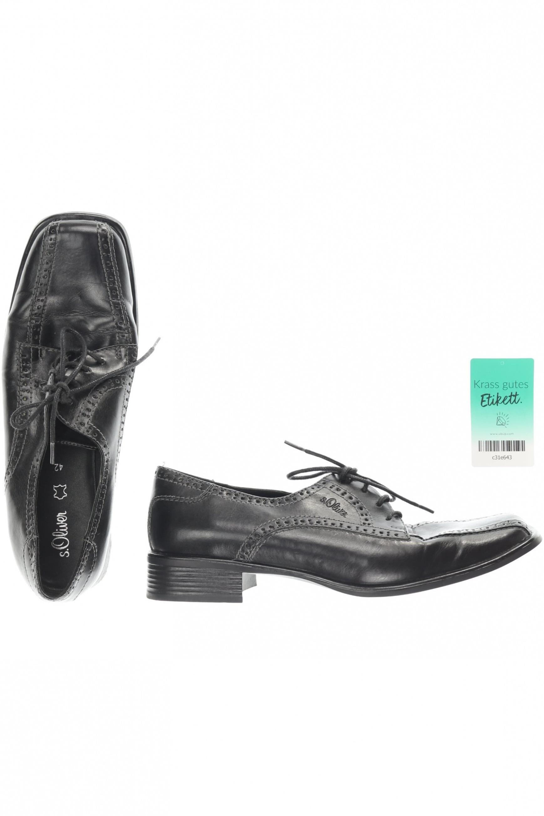 Thumbnail - s.Oliver Herren Halbschuh, schwarz, Gr. 42