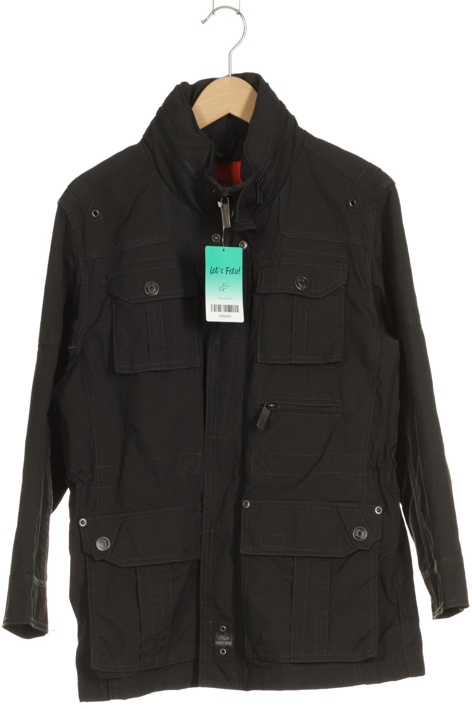 

s.Oliver Herren Jacke, schwarz, Gr.