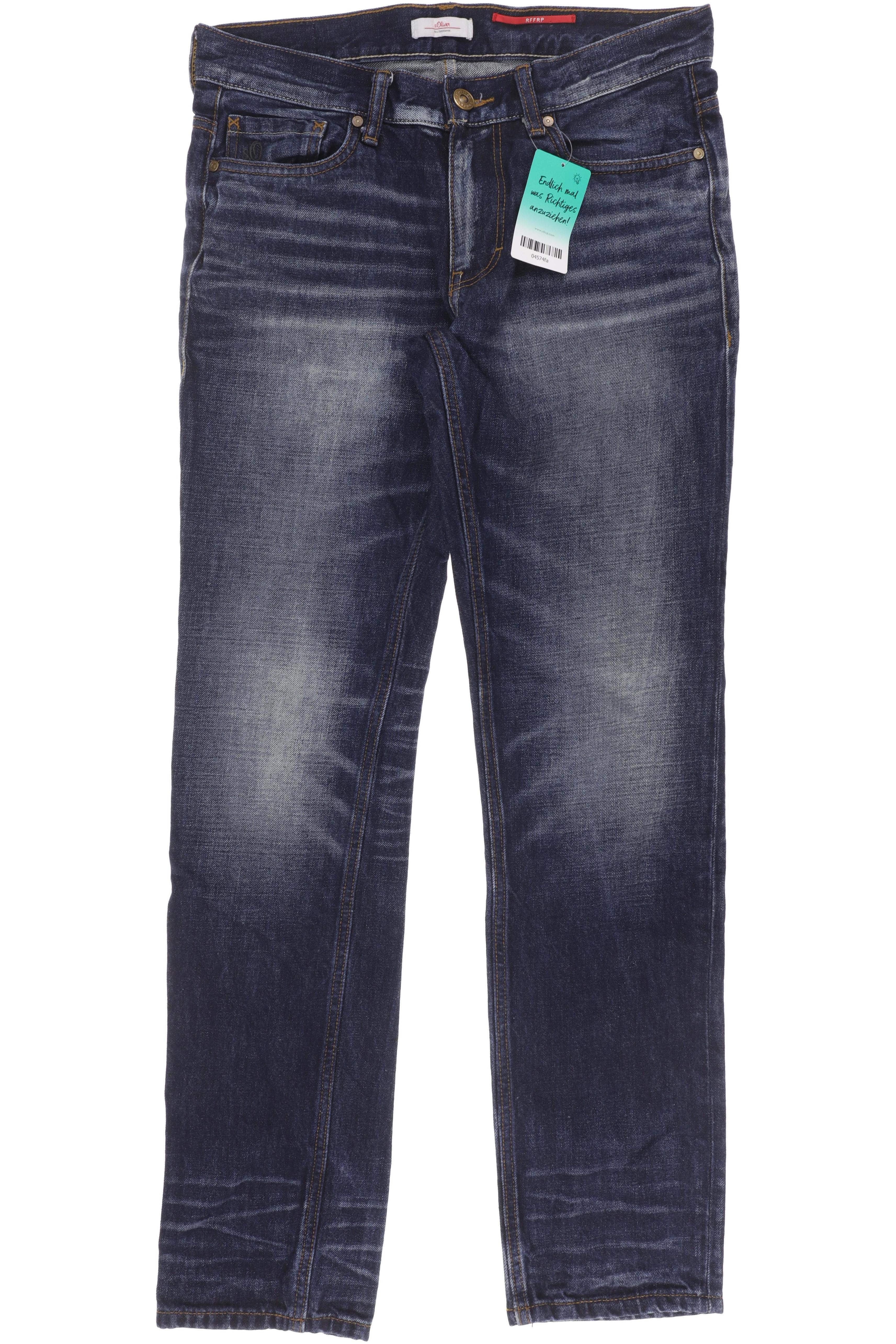 

s.Oliver Herren Jeans, schwarz, Gr. 33
