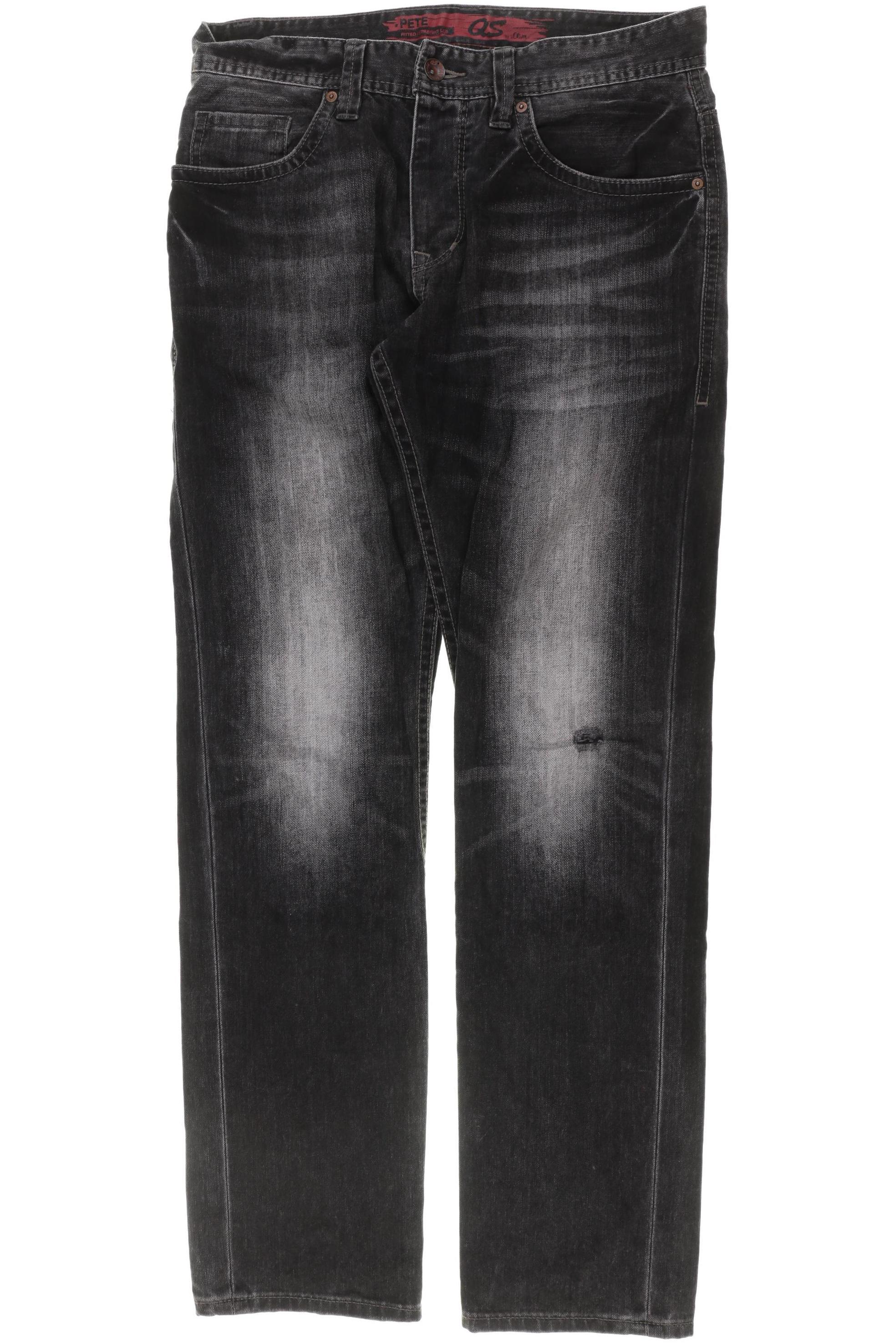 

s.Oliver Herren Jeans, schwarz, Gr. 31