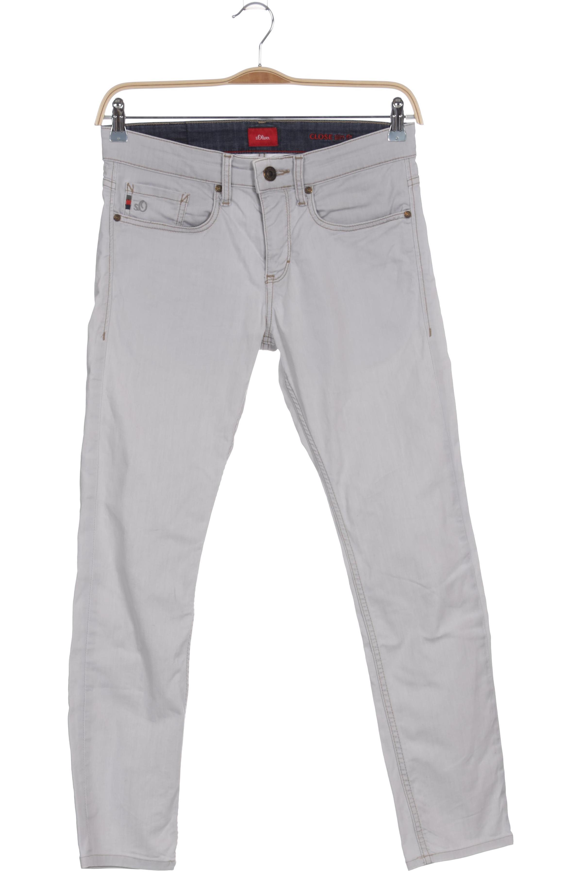 

s.Oliver Herren Jeans, weiß, Gr. 30