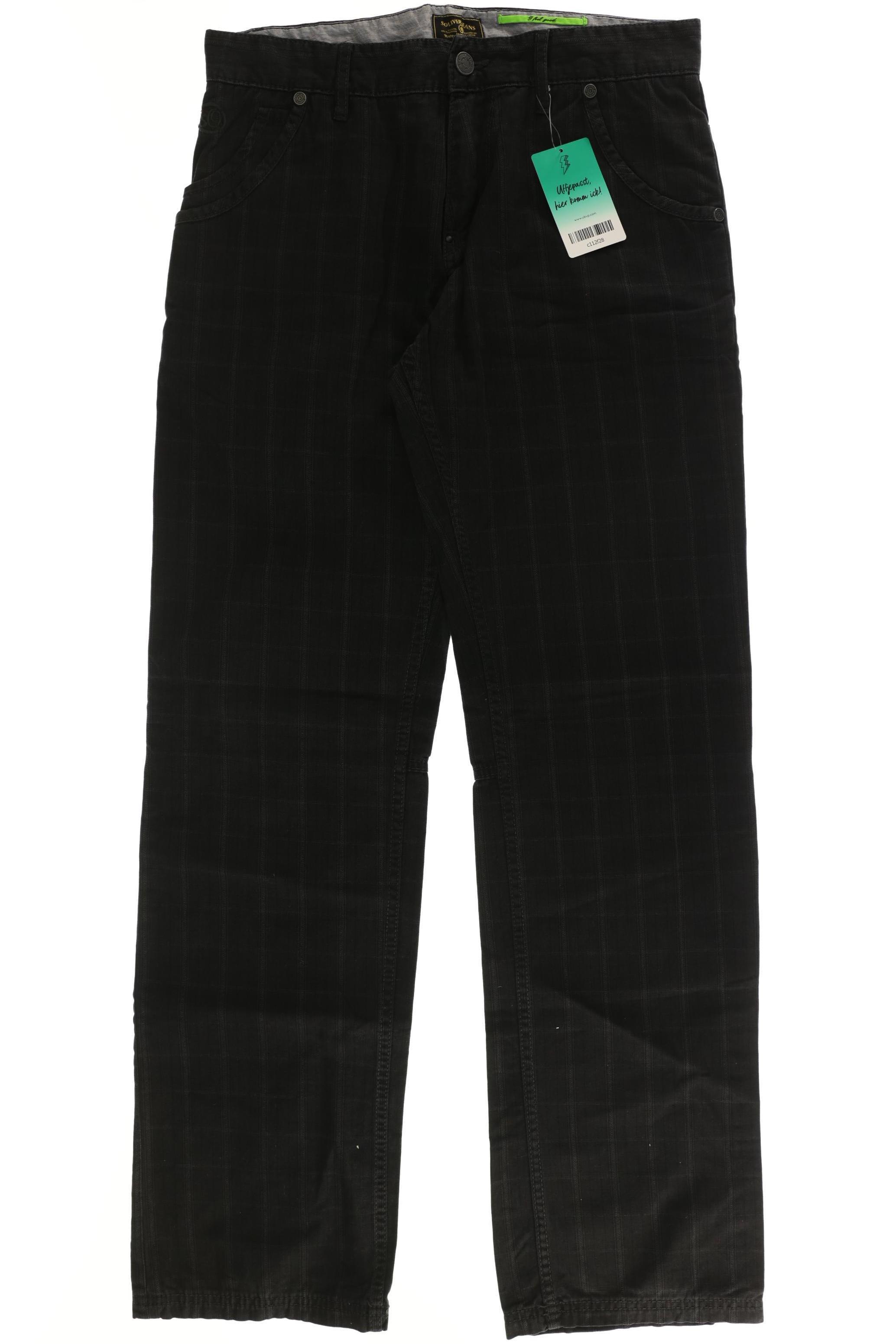 

s.Oliver Herren Jeans, schwarz, Gr. 30