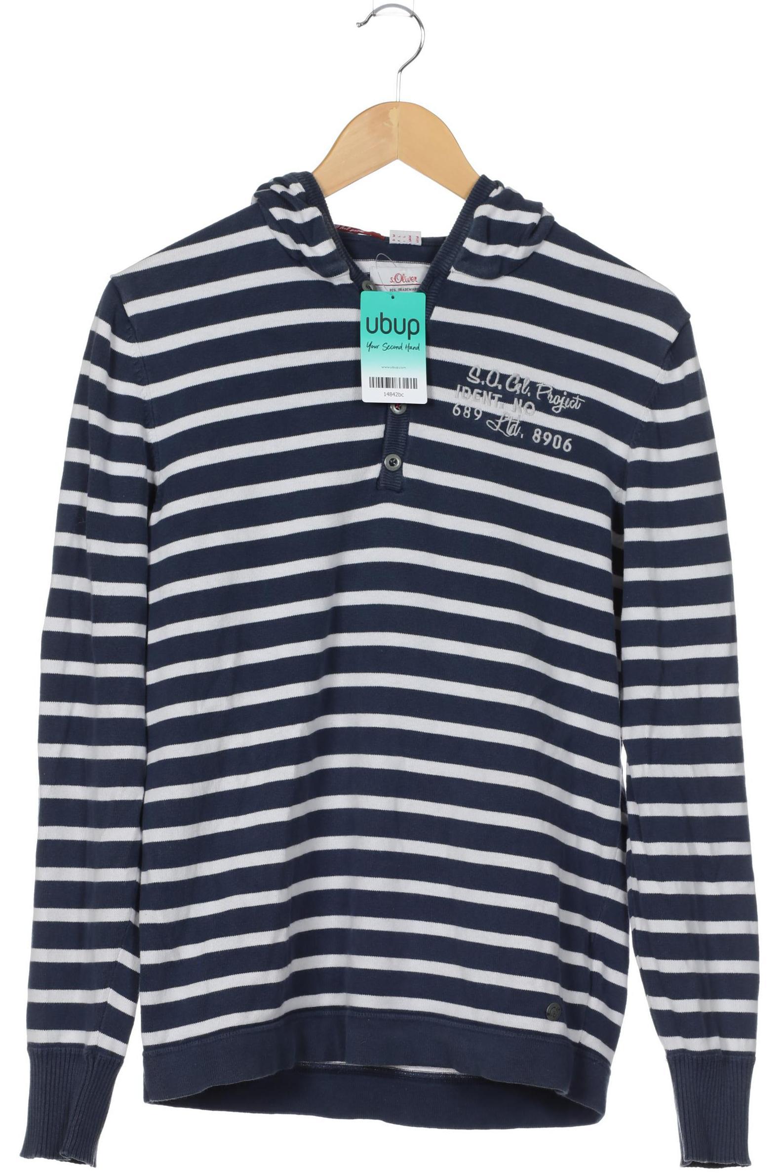 Thumbnail - s.Oliver Herren Kapuzenpullover, blau, Gr.