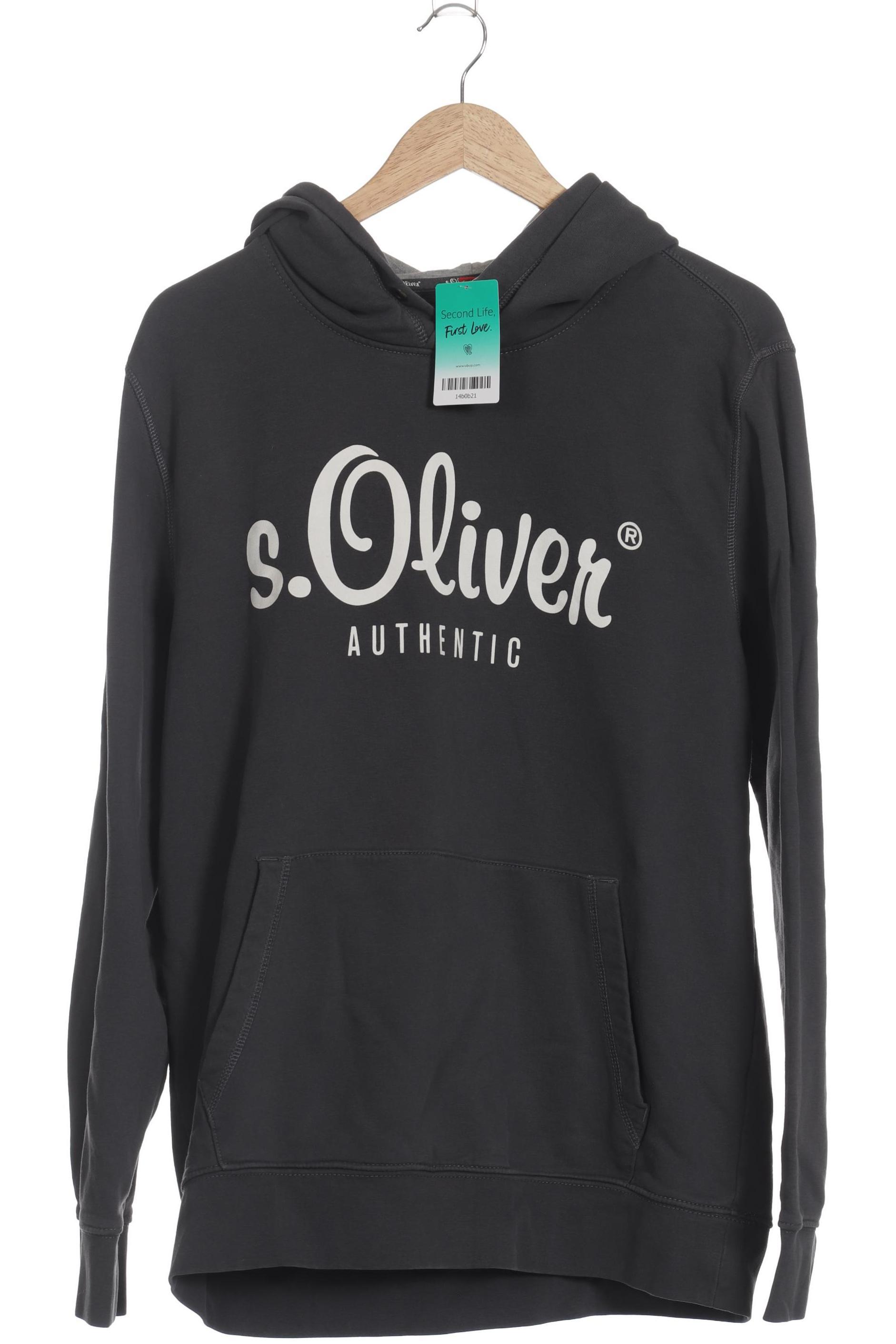 

s.Oliver Herren Kapuzenpullover, grau, Gr.