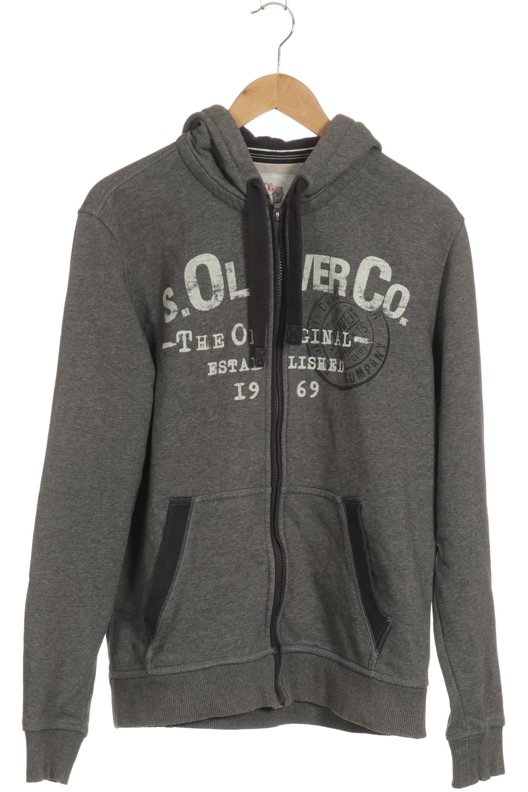 

s.Oliver Herren Kapuzenpullover, grau, Gr.