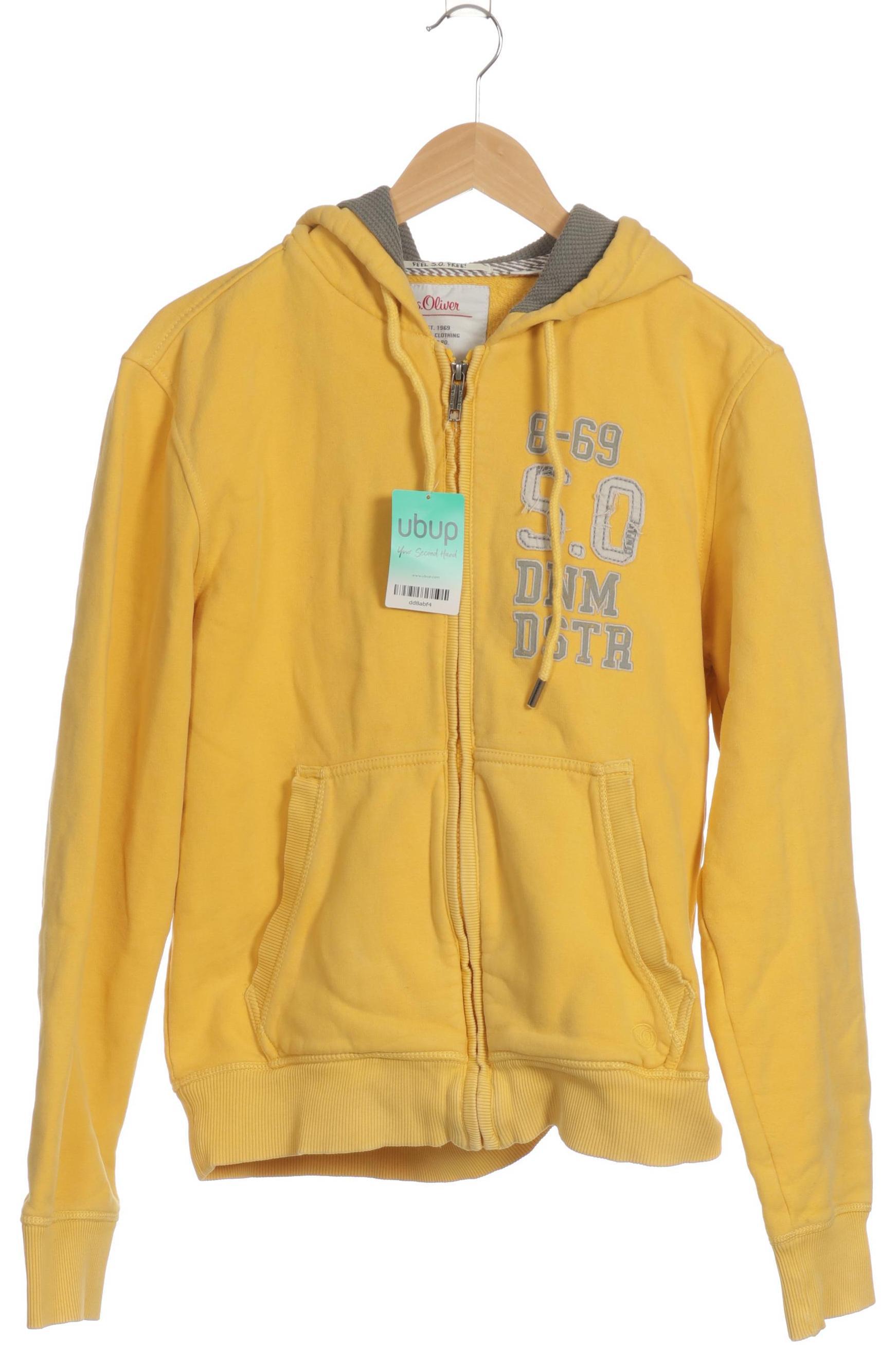 

s.Oliver Herren Kapuzenpullover, gelb, Gr.