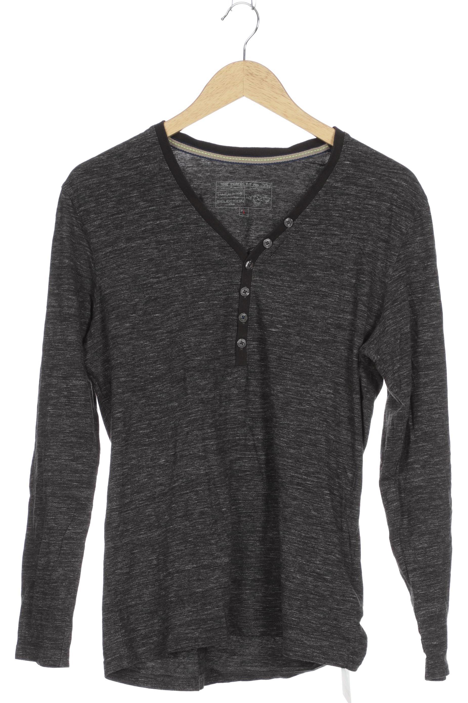 

s.Oliver Herren Langarmshirt, grau, Gr.