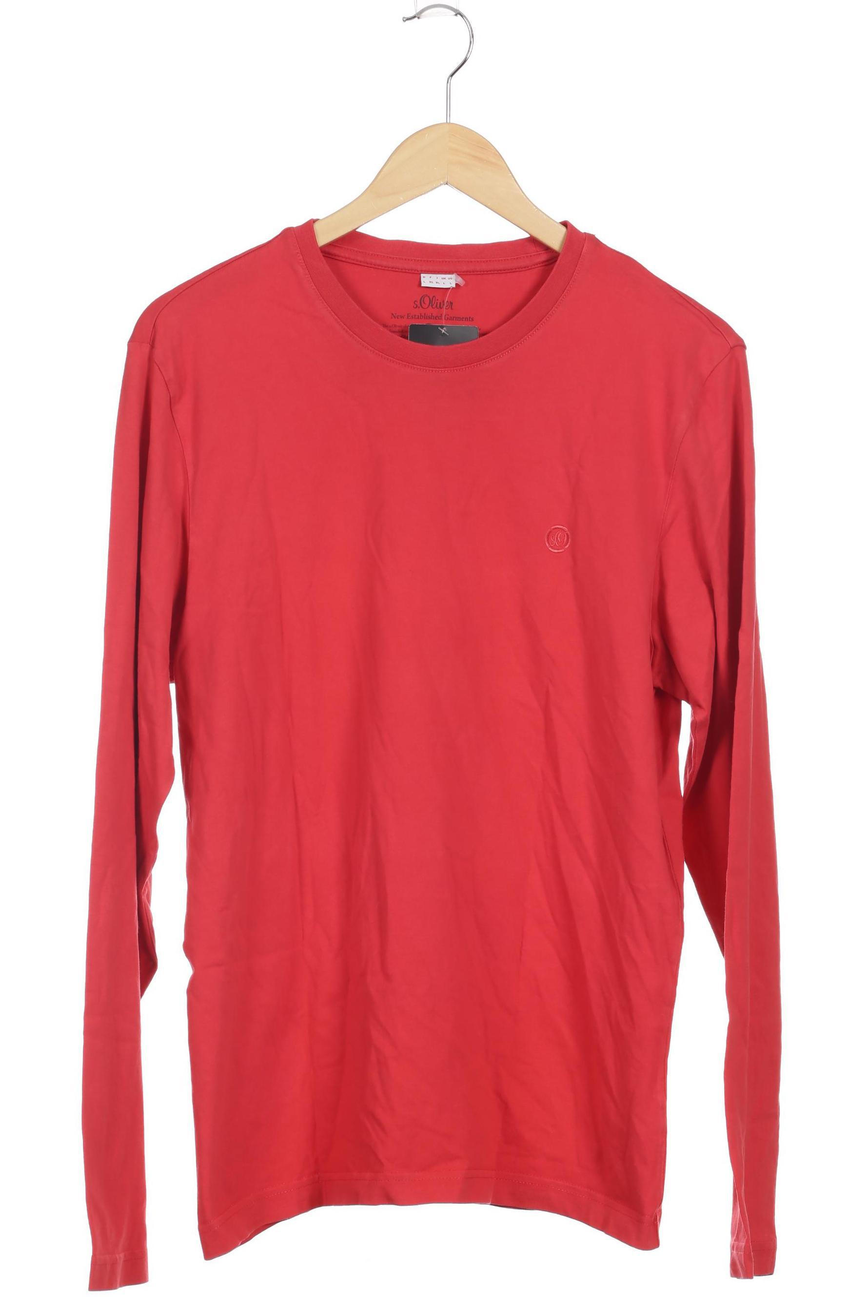 

s.Oliver Herren Langarmshirt, rot, Gr.
