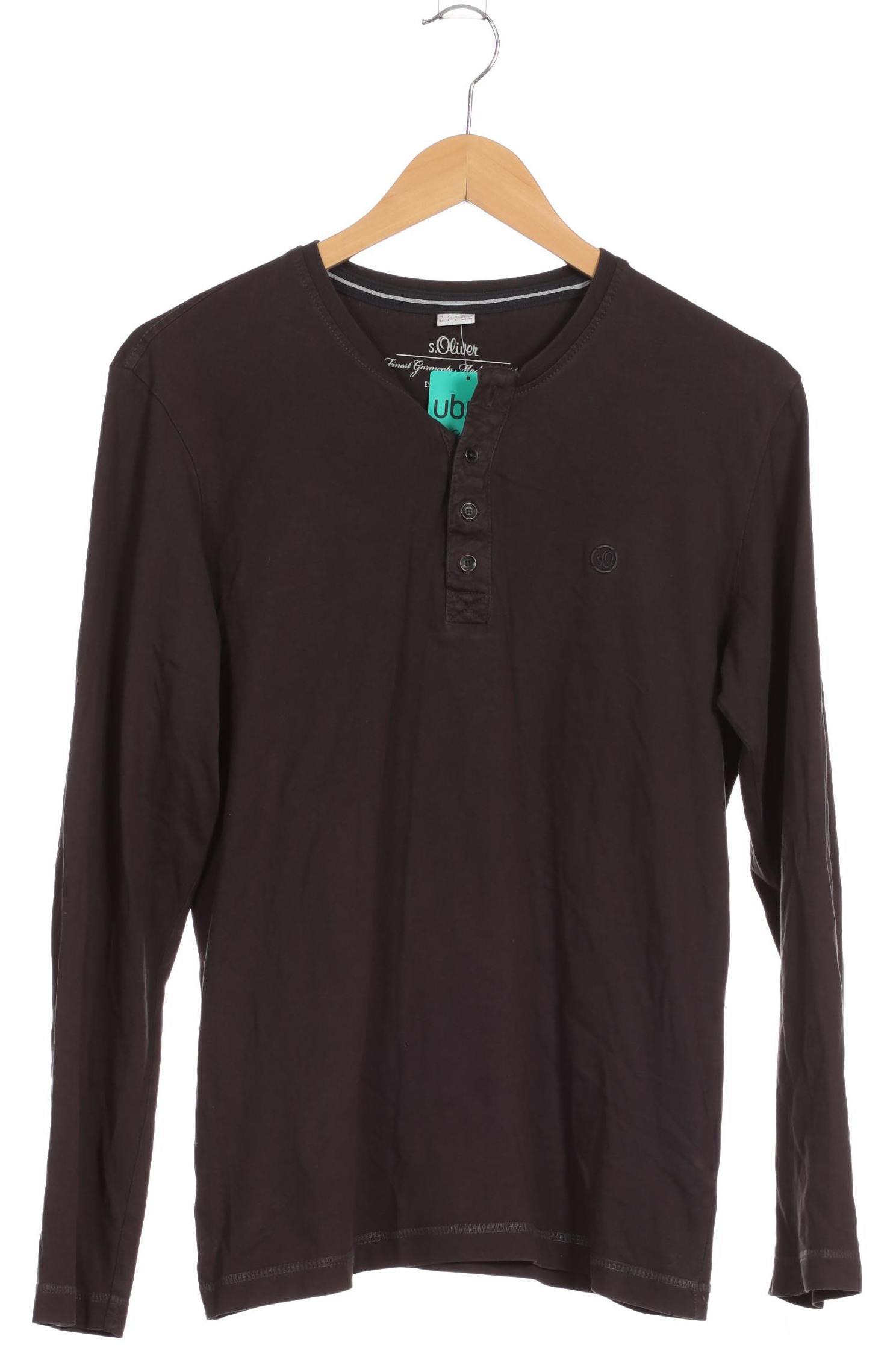 

s.Oliver Herren Langarmshirt, grau, Gr.