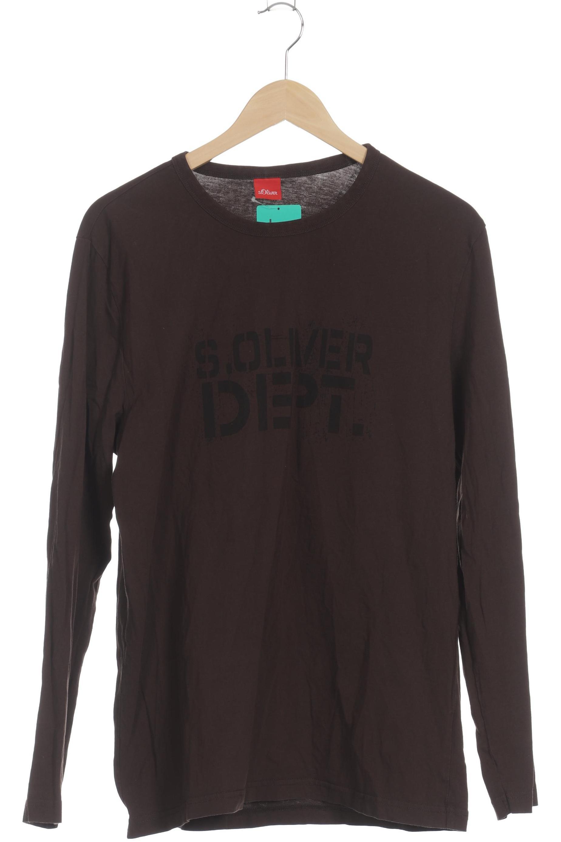 

s.Oliver Herren Langarmshirt, grau, Gr.