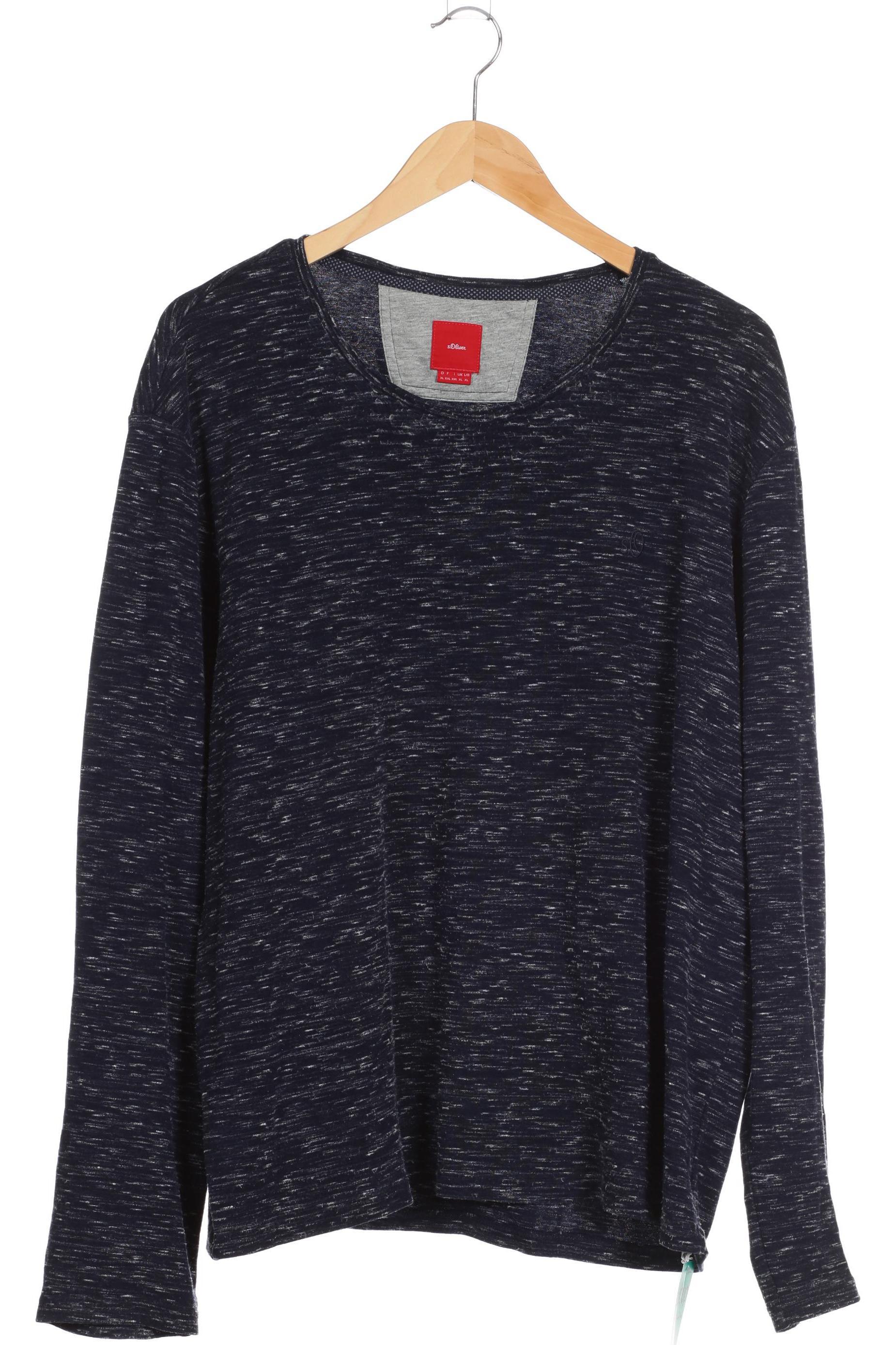 

s.Oliver Herren Langarmshirt, blau, Gr.