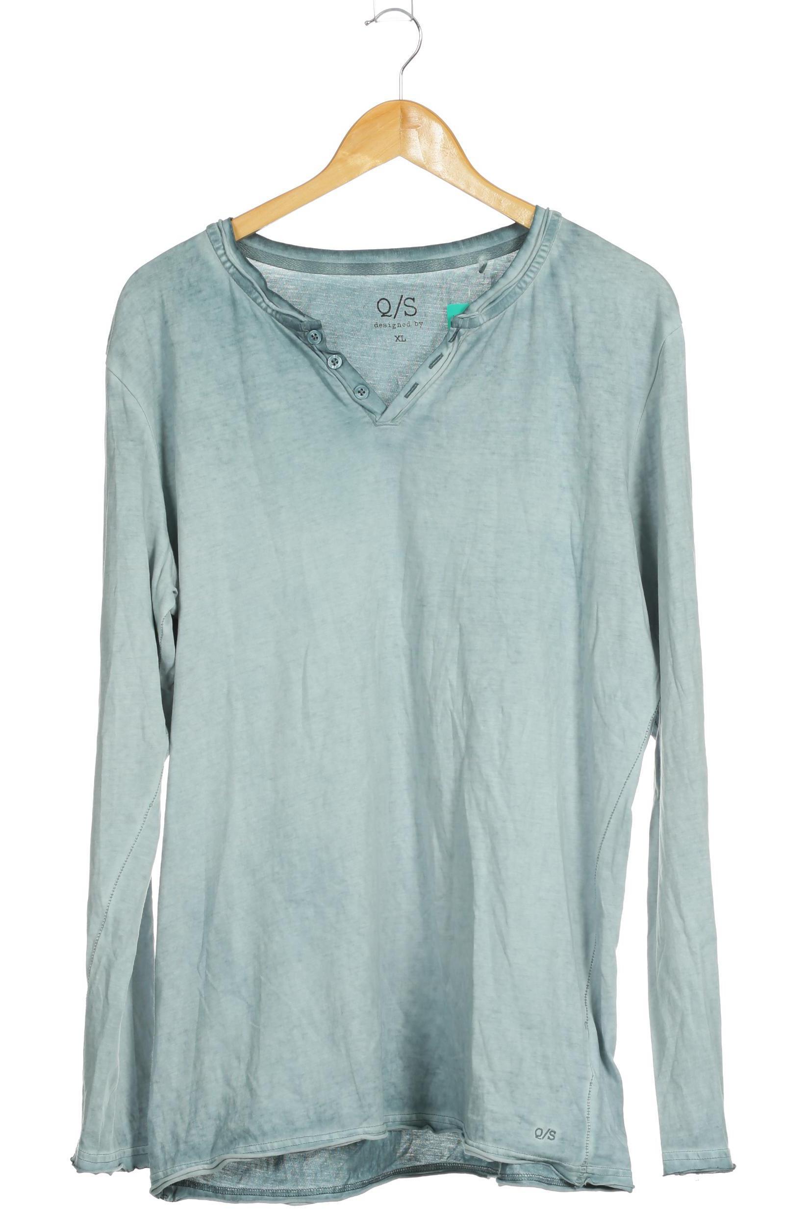 

s.Oliver Herren Langarmshirt, blau, Gr.