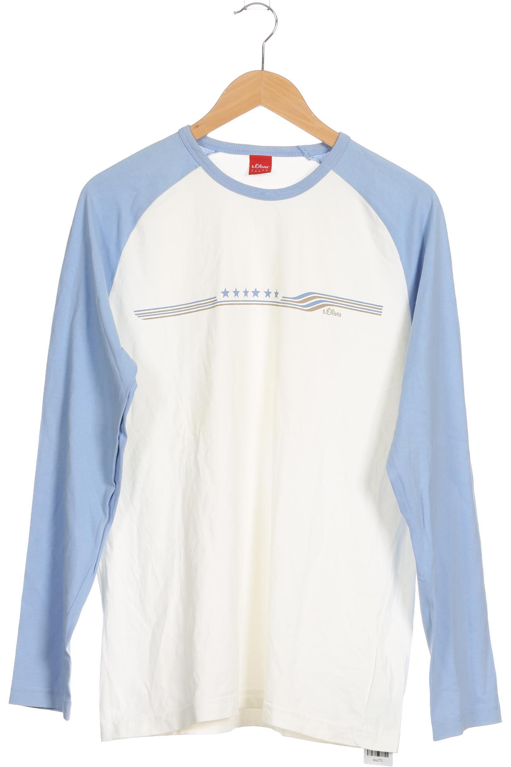 Thumbnail - s.Oliver Herren Langarmshirt, weiß, Gr.