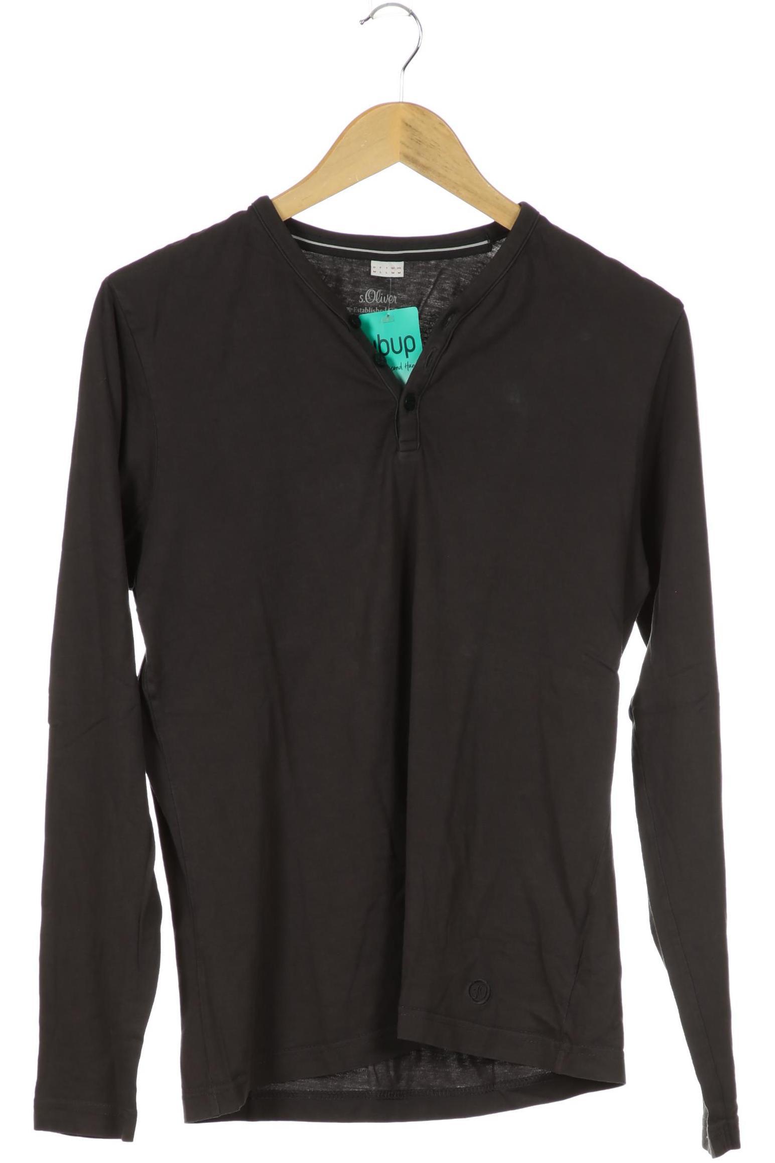 

s.Oliver Herren Langarmshirt, grau, Gr.