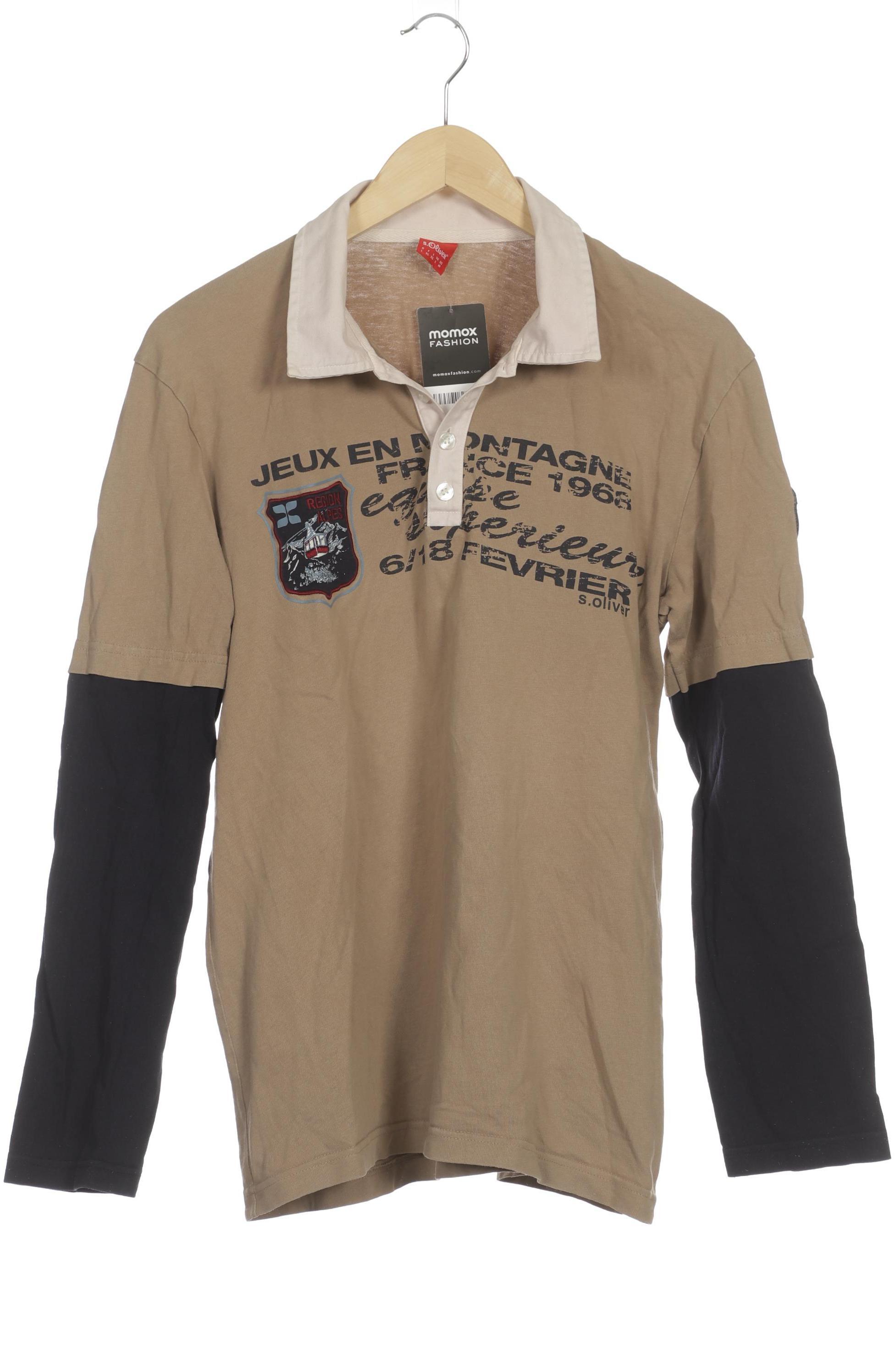 Thumbnail - s.Oliver Herren Langarmshirt, braun, Gr.