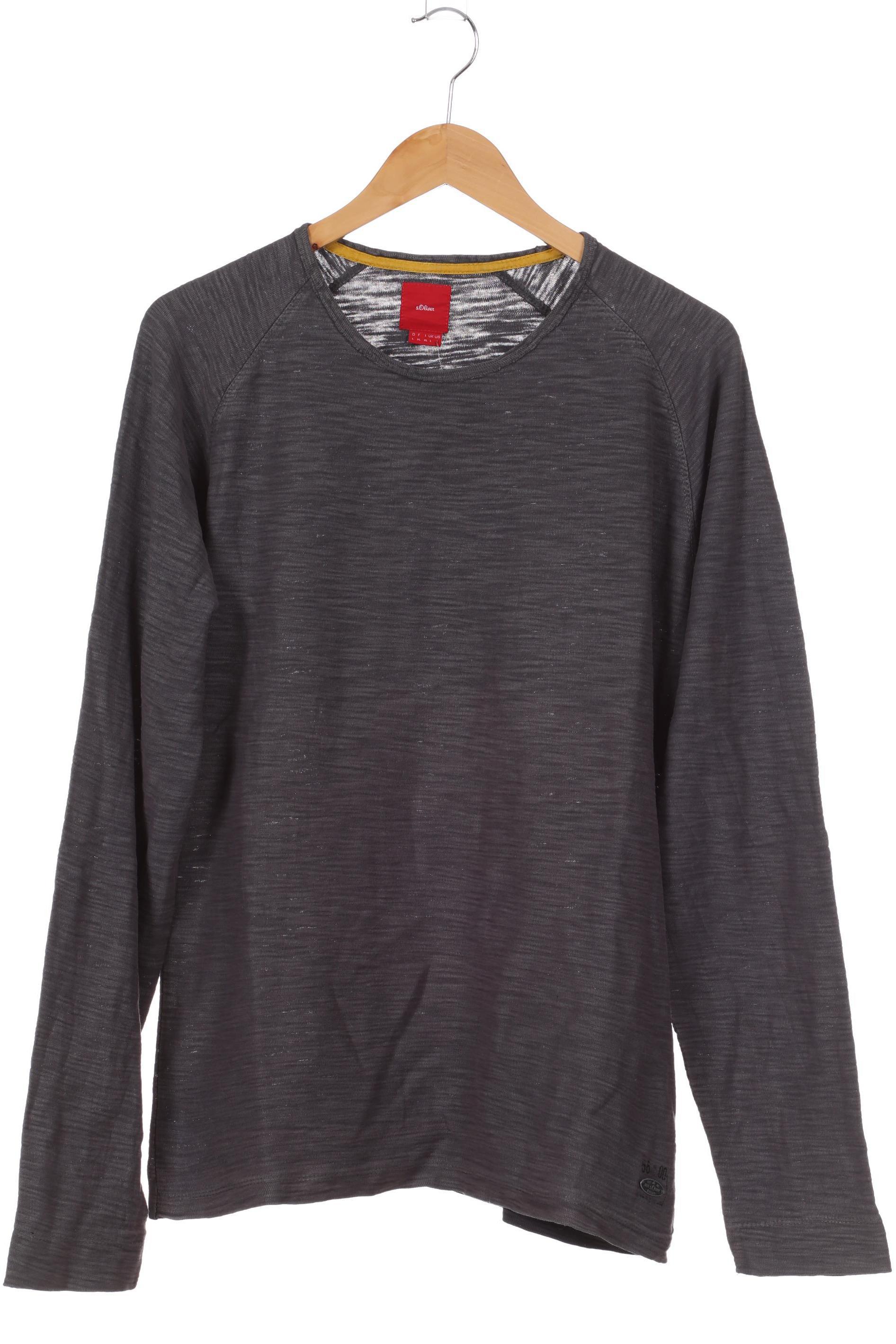 Thumbnail - s.Oliver Herren Langarmshirt, grau, Gr.