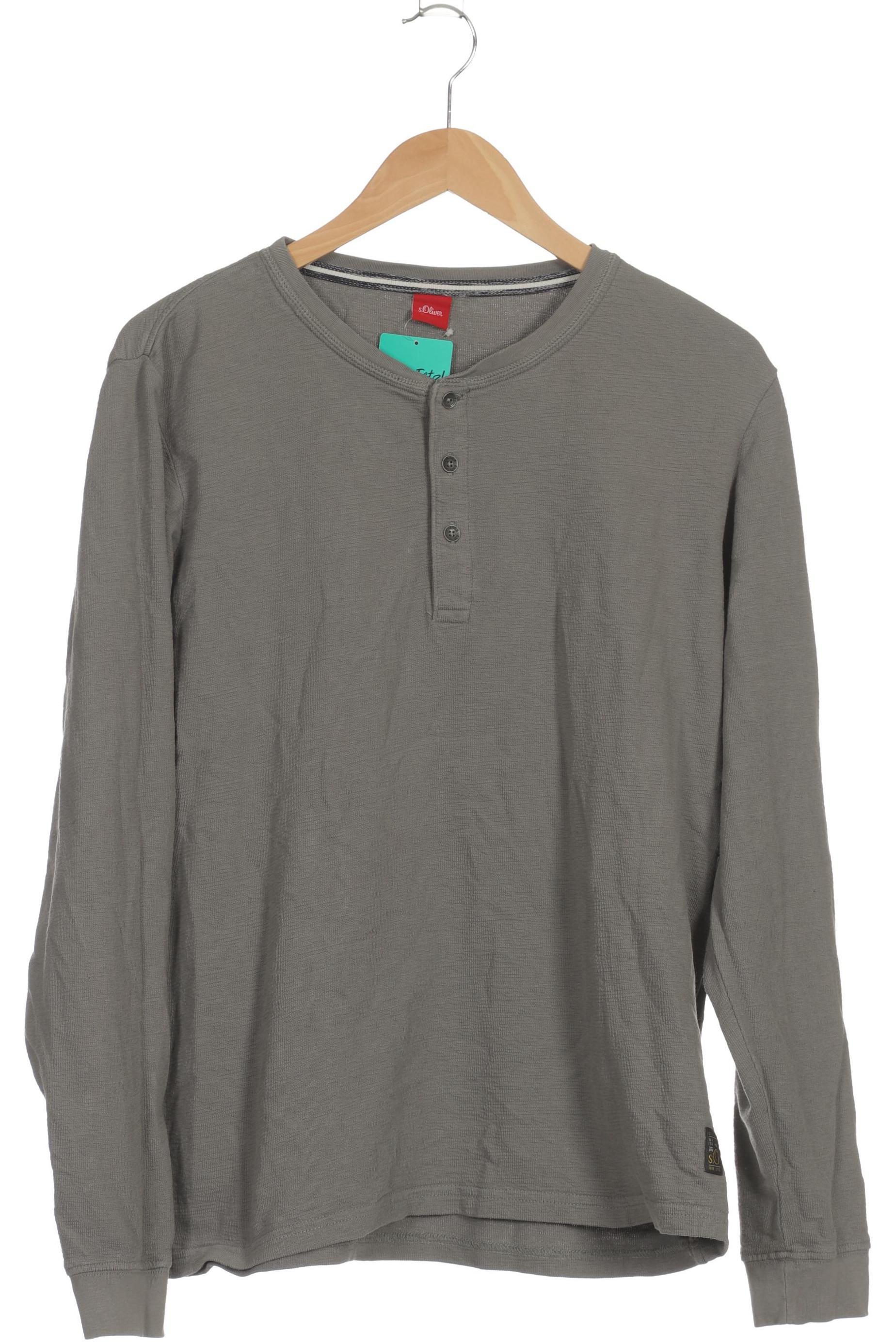 Thumbnail - s.Oliver Herren Langarmshirt, grau, Gr.