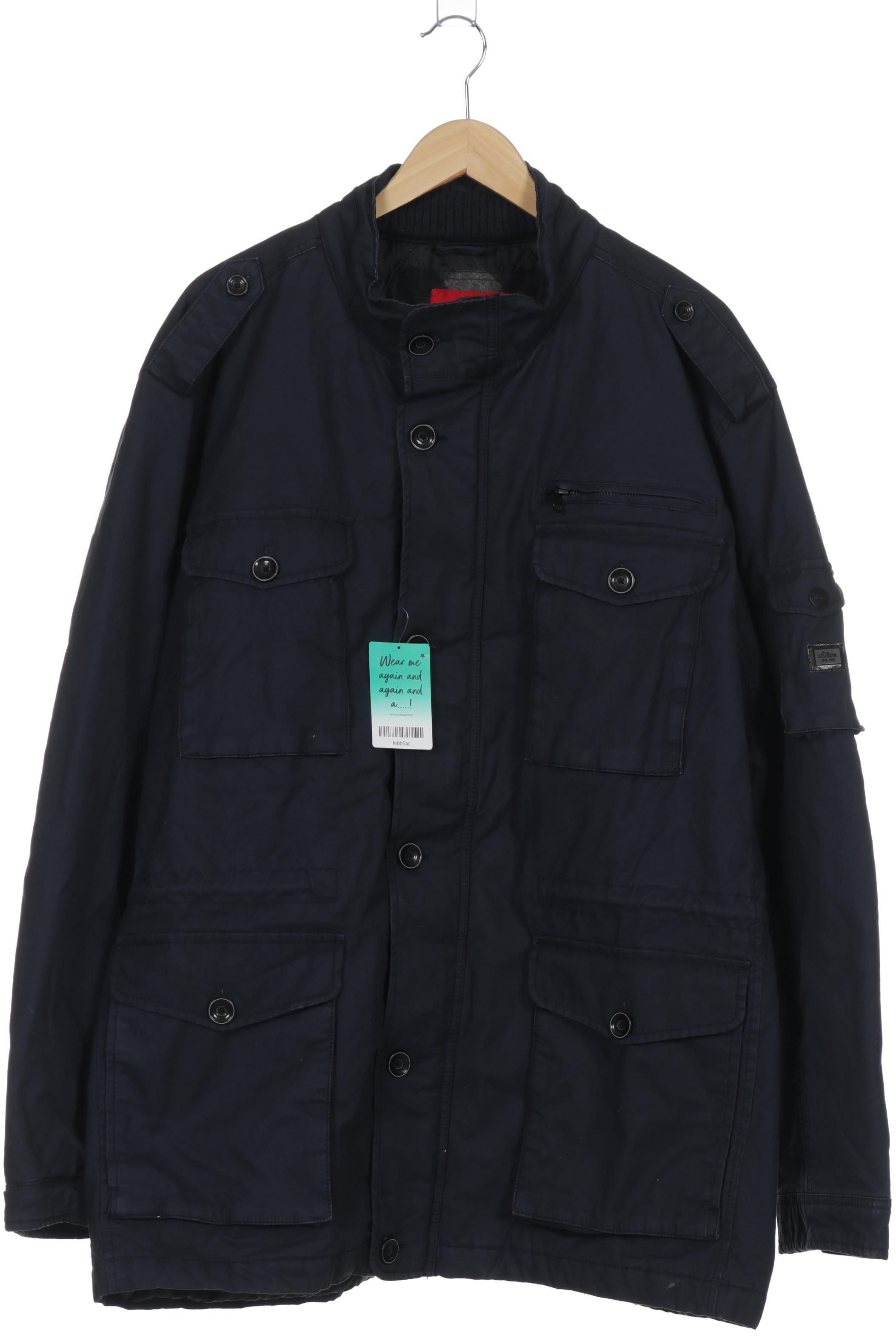 

s.Oliver Herren Mantel, blau, Gr.