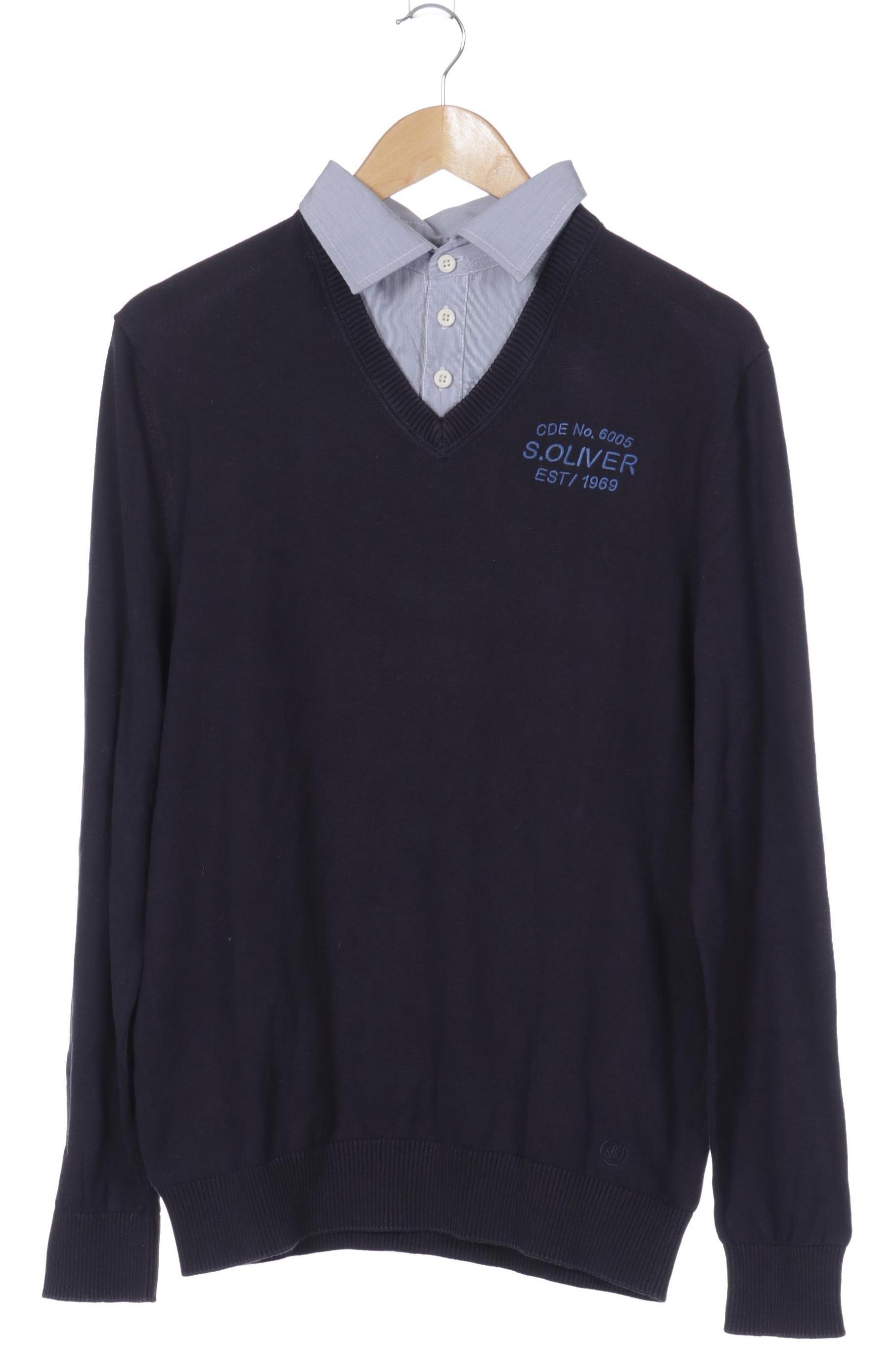 

s.Oliver Herren Pullover, schwarz, Gr.