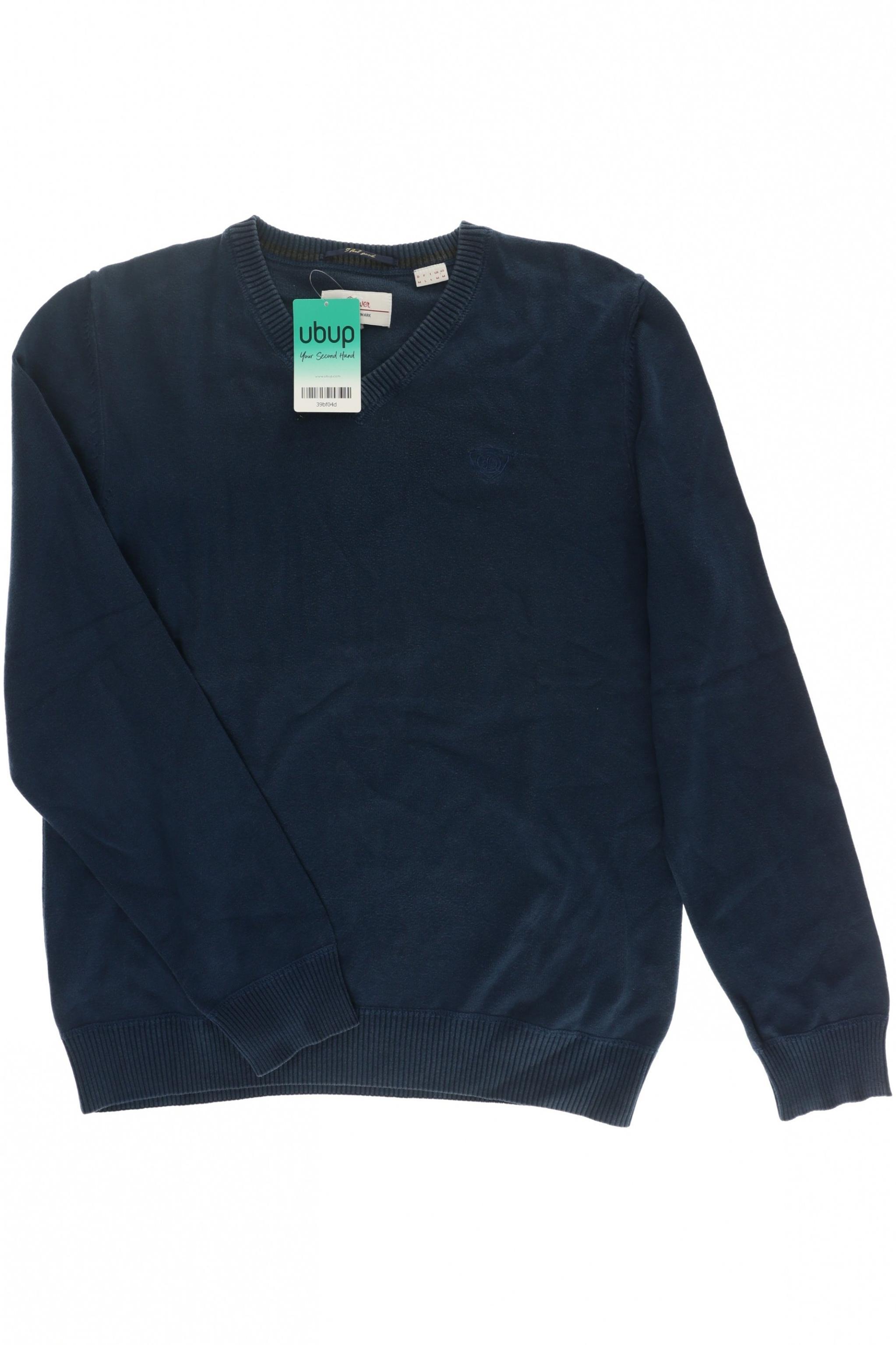 

s.Oliver Herren Pullover, blau, Gr.