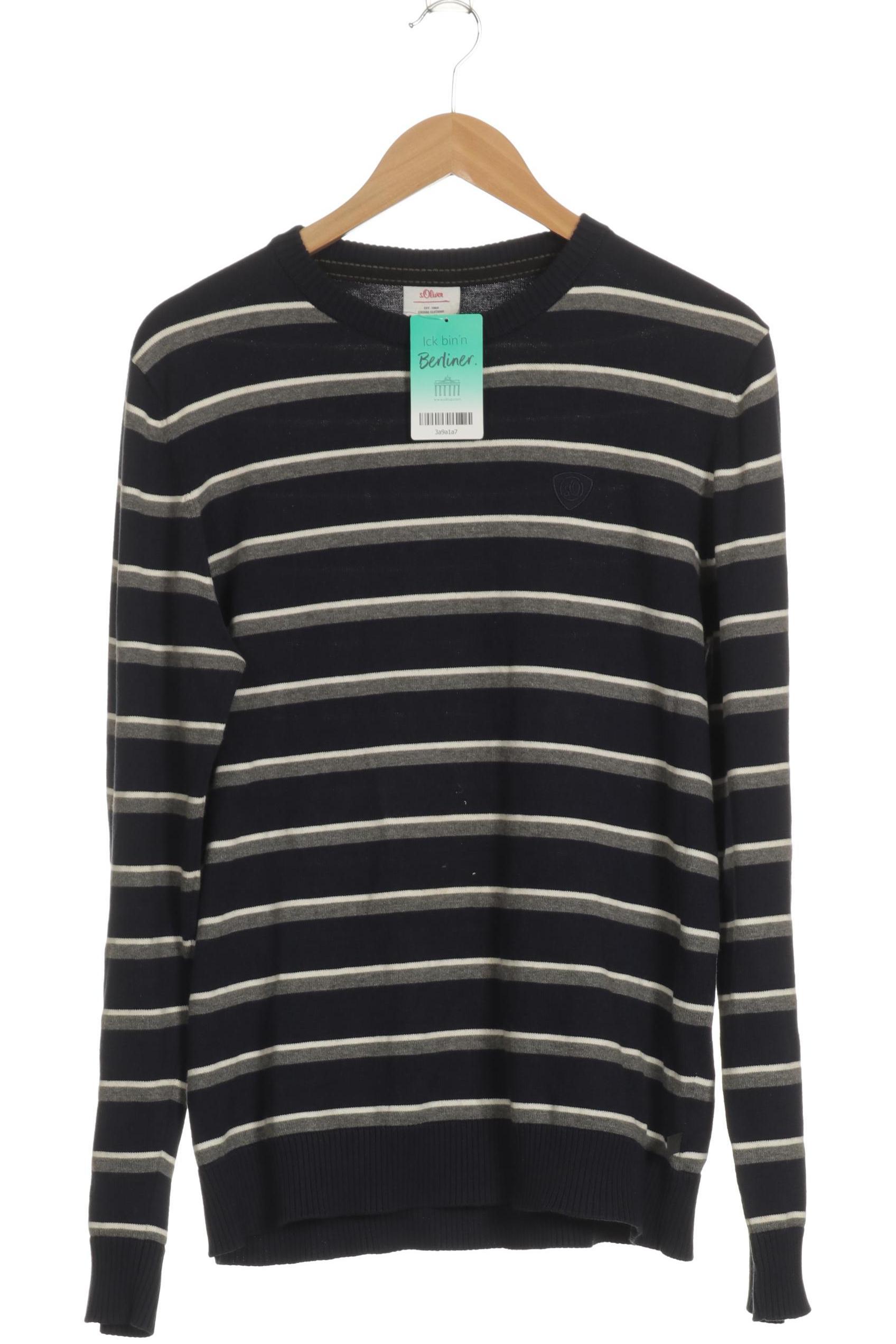 Thumbnail - s.Oliver Herren Pullover, blau, Gr.