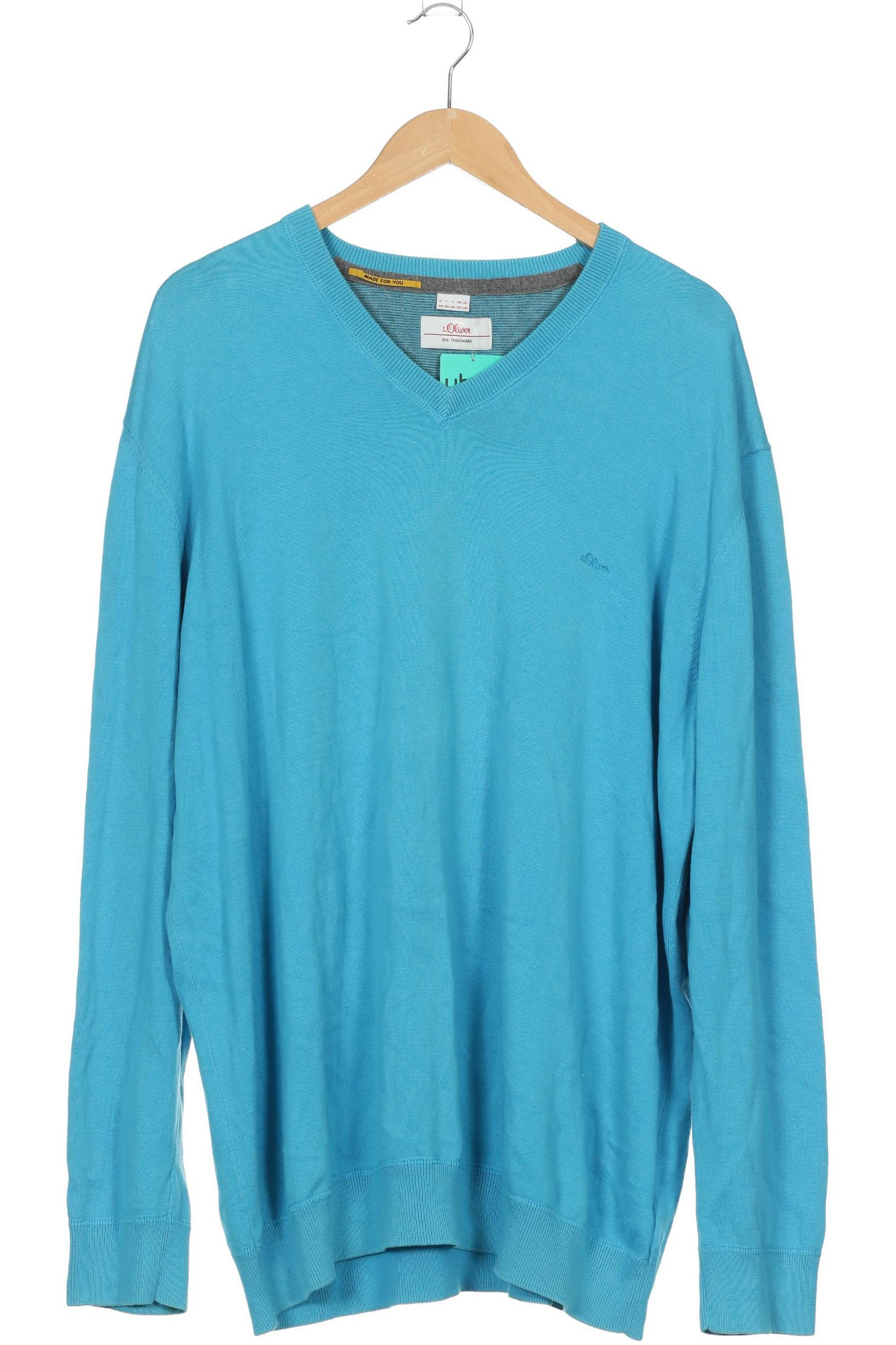 

s.Oliver Herren Pullover, blau, Gr.