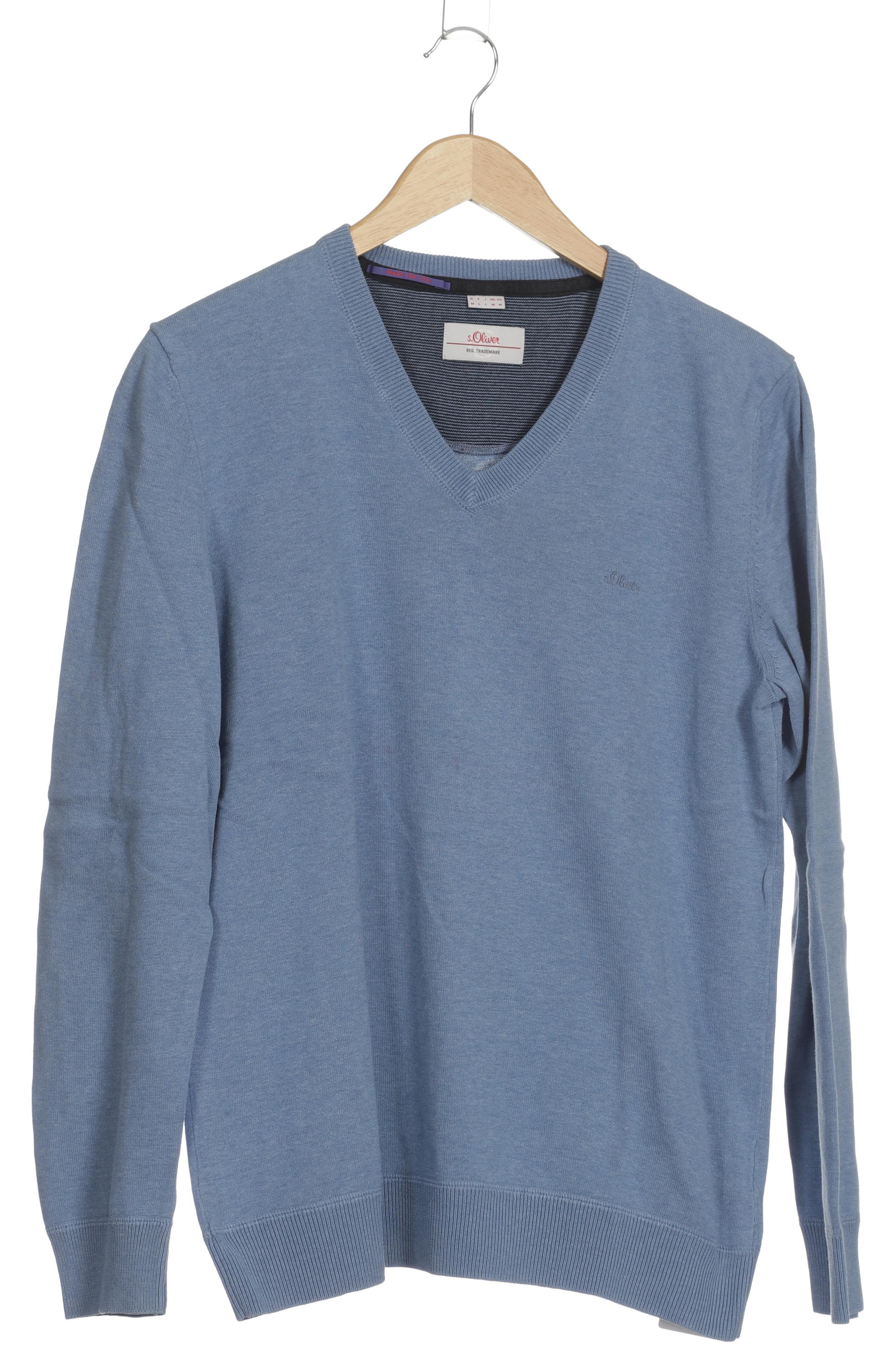 

s.Oliver Herren Pullover, blau, Gr.