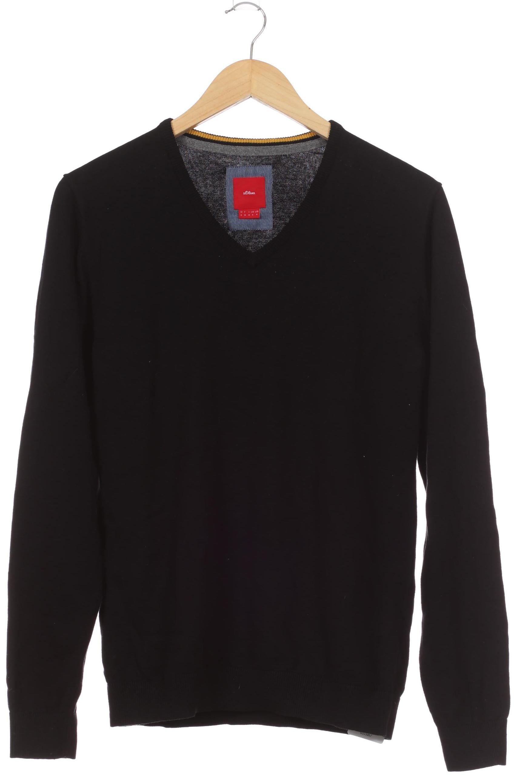 

s.Oliver Herren Pullover, schwarz, Gr.