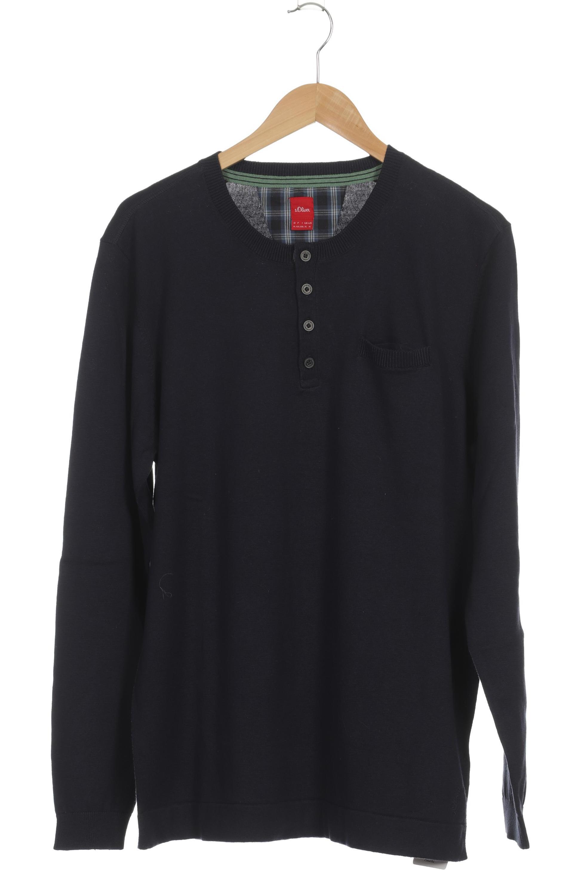 

s.Oliver Herren Pullover, blau, Gr.