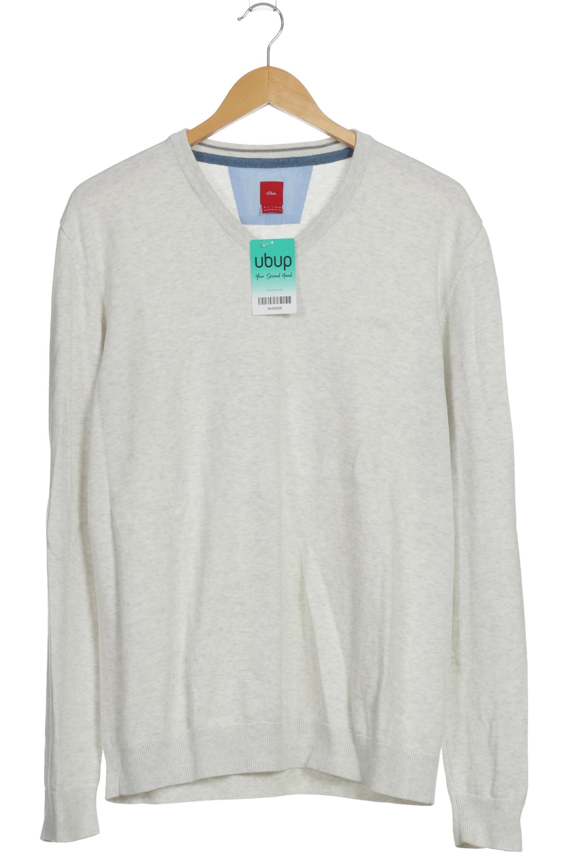 

s.Oliver Herren Pullover, weiß, Gr.