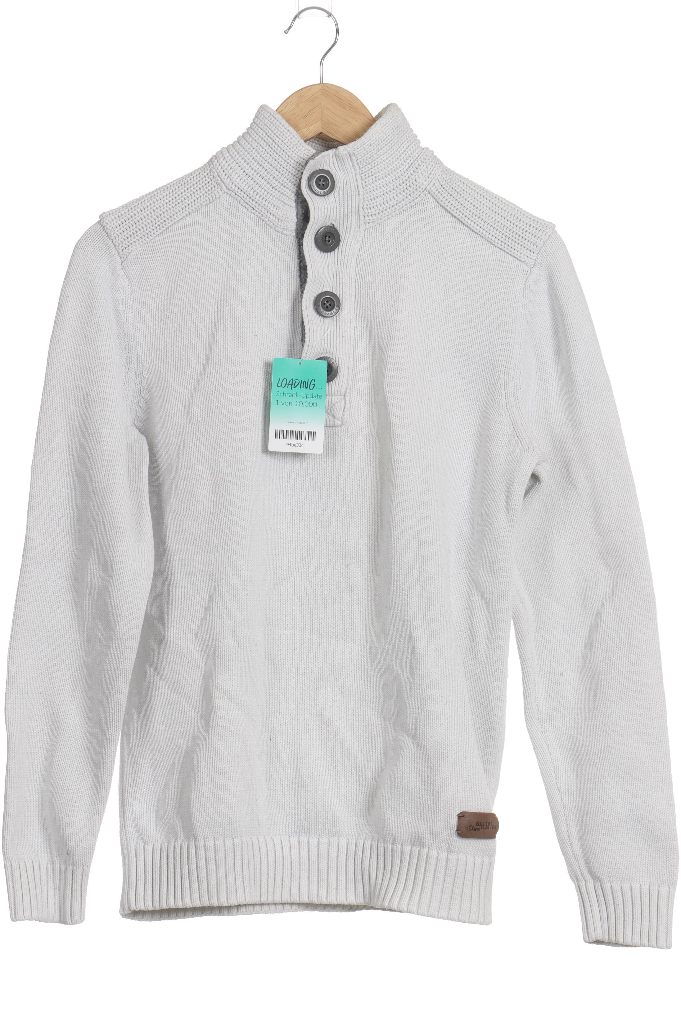 

s.Oliver Herren Pullover, weiß, Gr.
