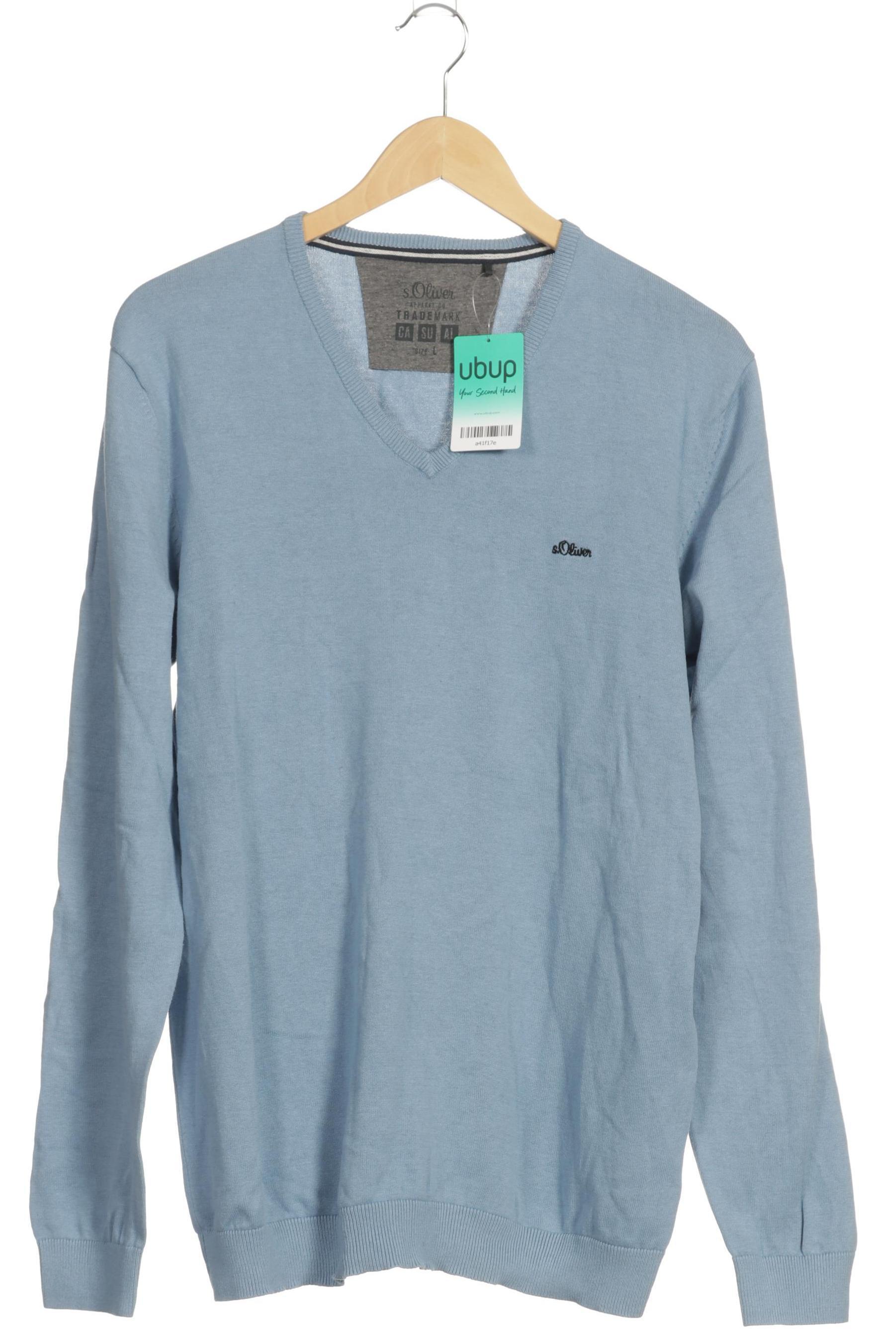 

s.Oliver Herren Pullover, blau, Gr.